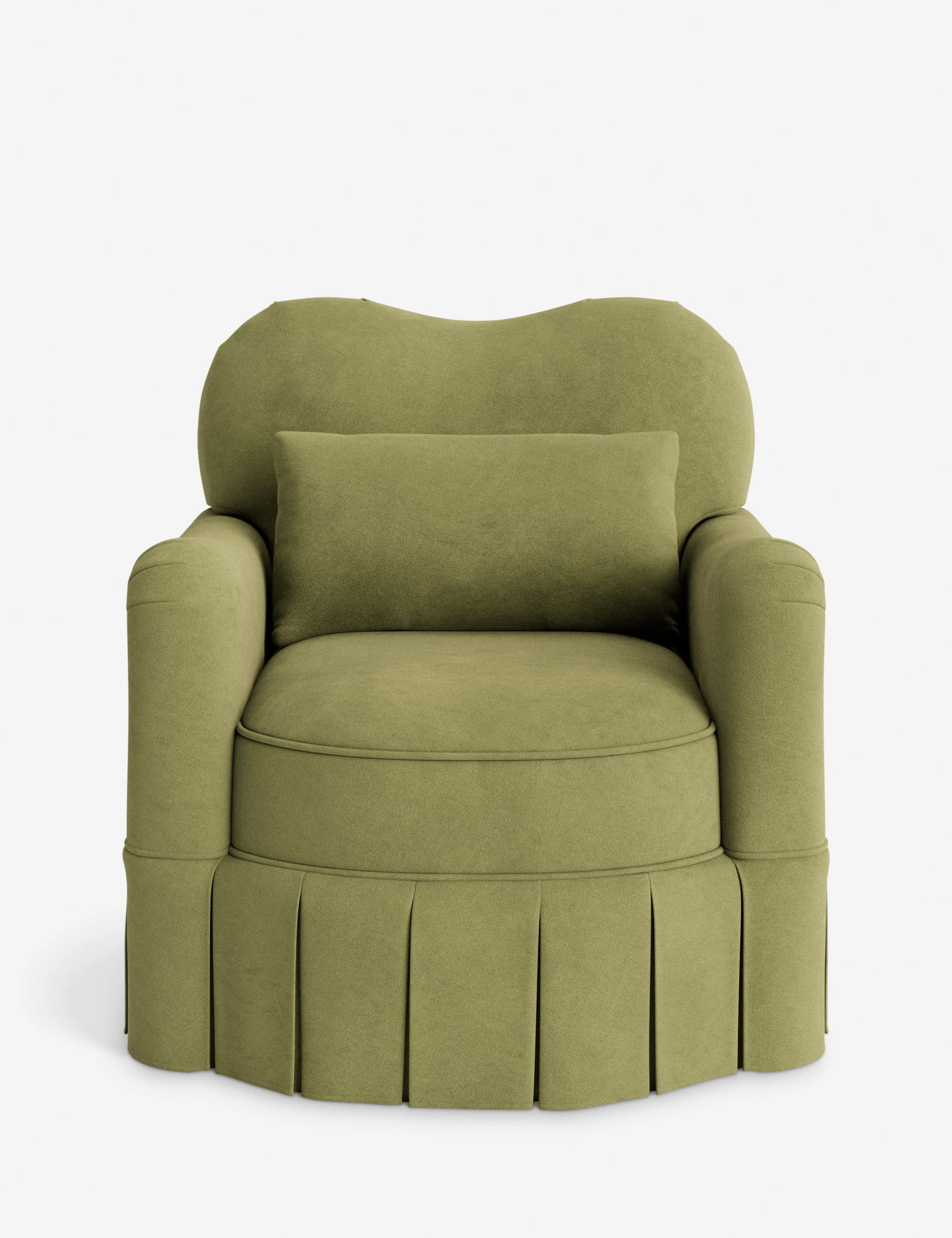 Middleton Skirted Accent Chair by Ginny Macdonald - Image 56