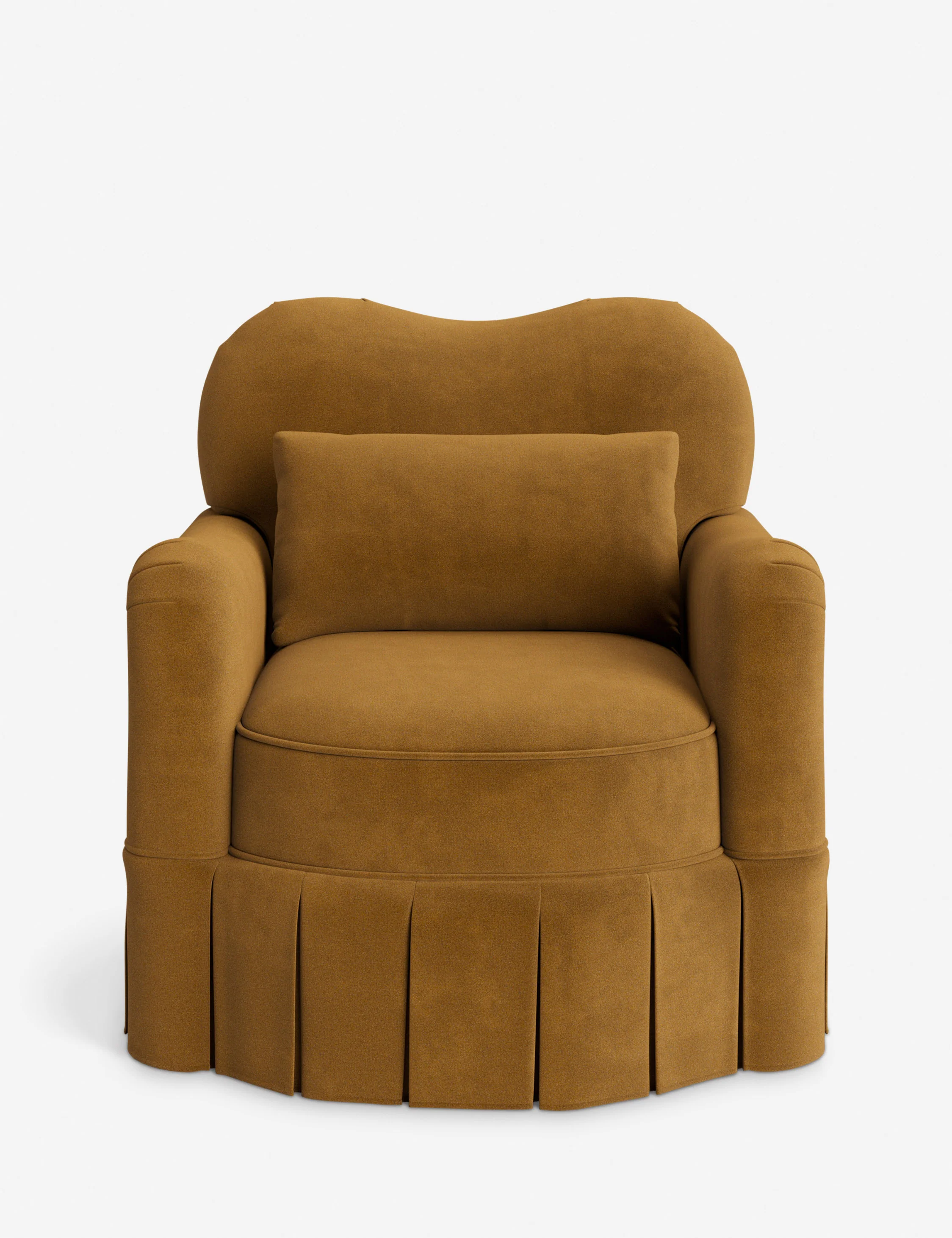 Middleton Skirted Accent Chair by Ginny Macdonald - Image 59