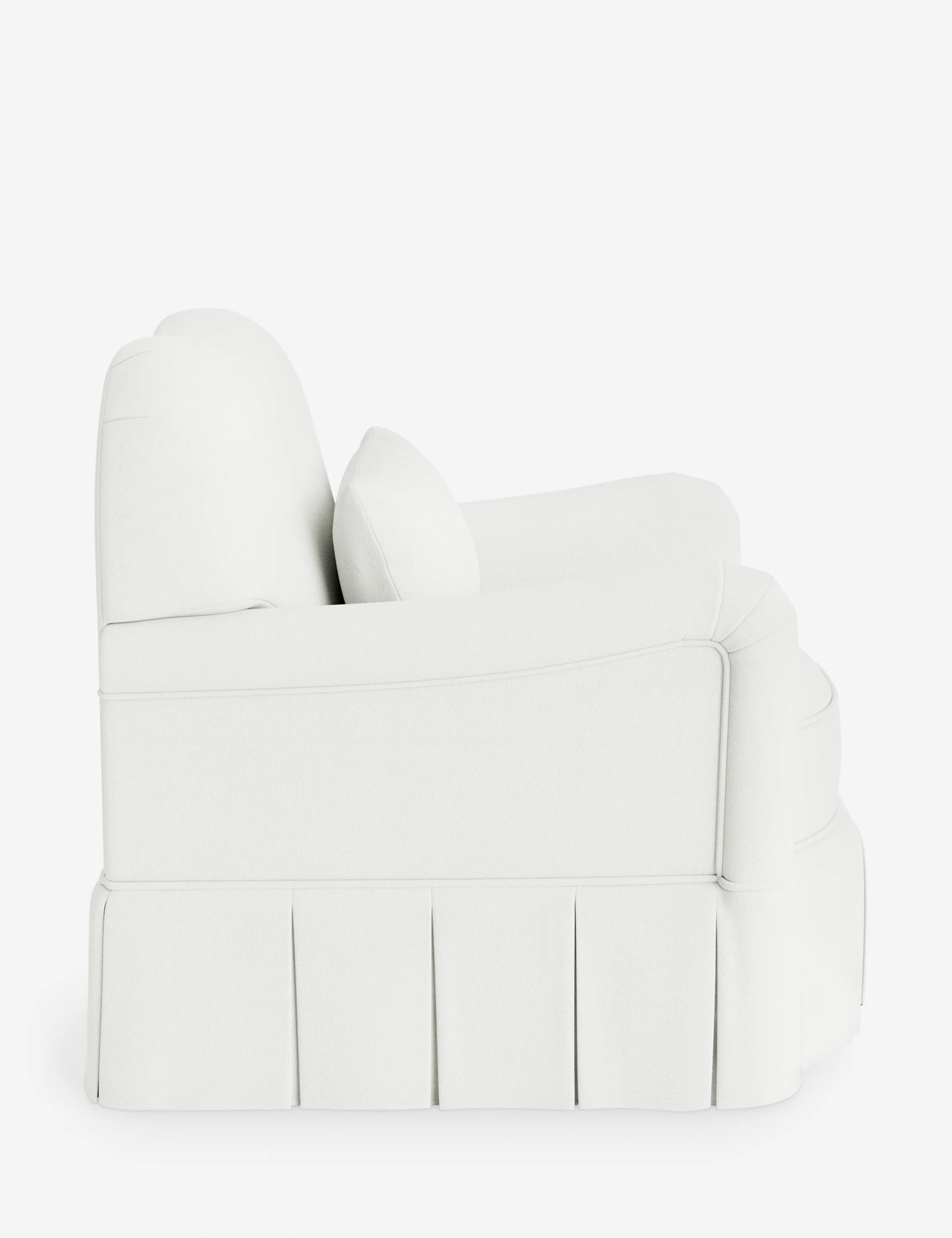Middleton Skirted Accent Chair by Ginny Macdonald - Image 67