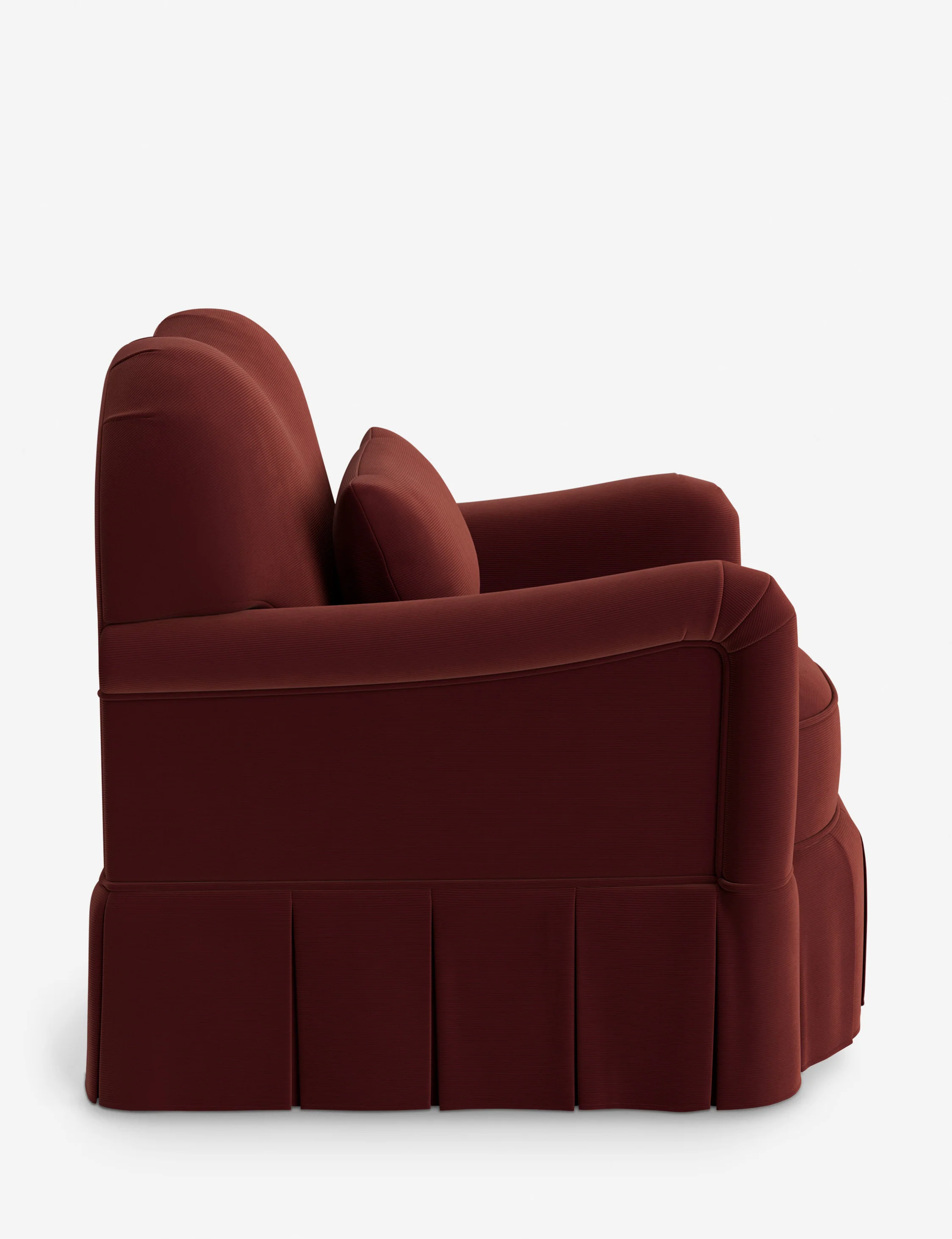 Middleton Skirted Accent Chair by Ginny Macdonald - Image 7