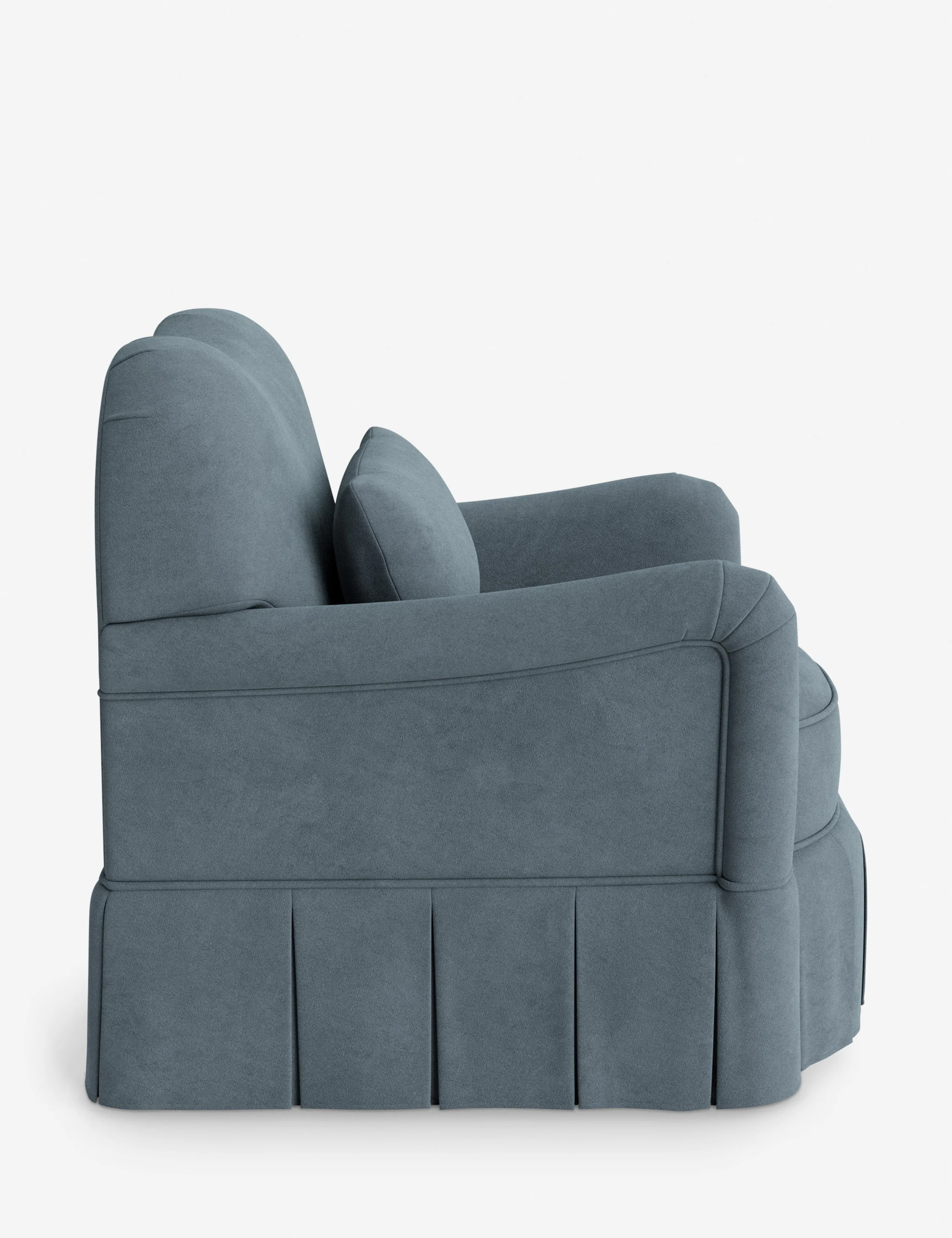 Middleton Skirted Accent Chair by Ginny Macdonald - Image 76