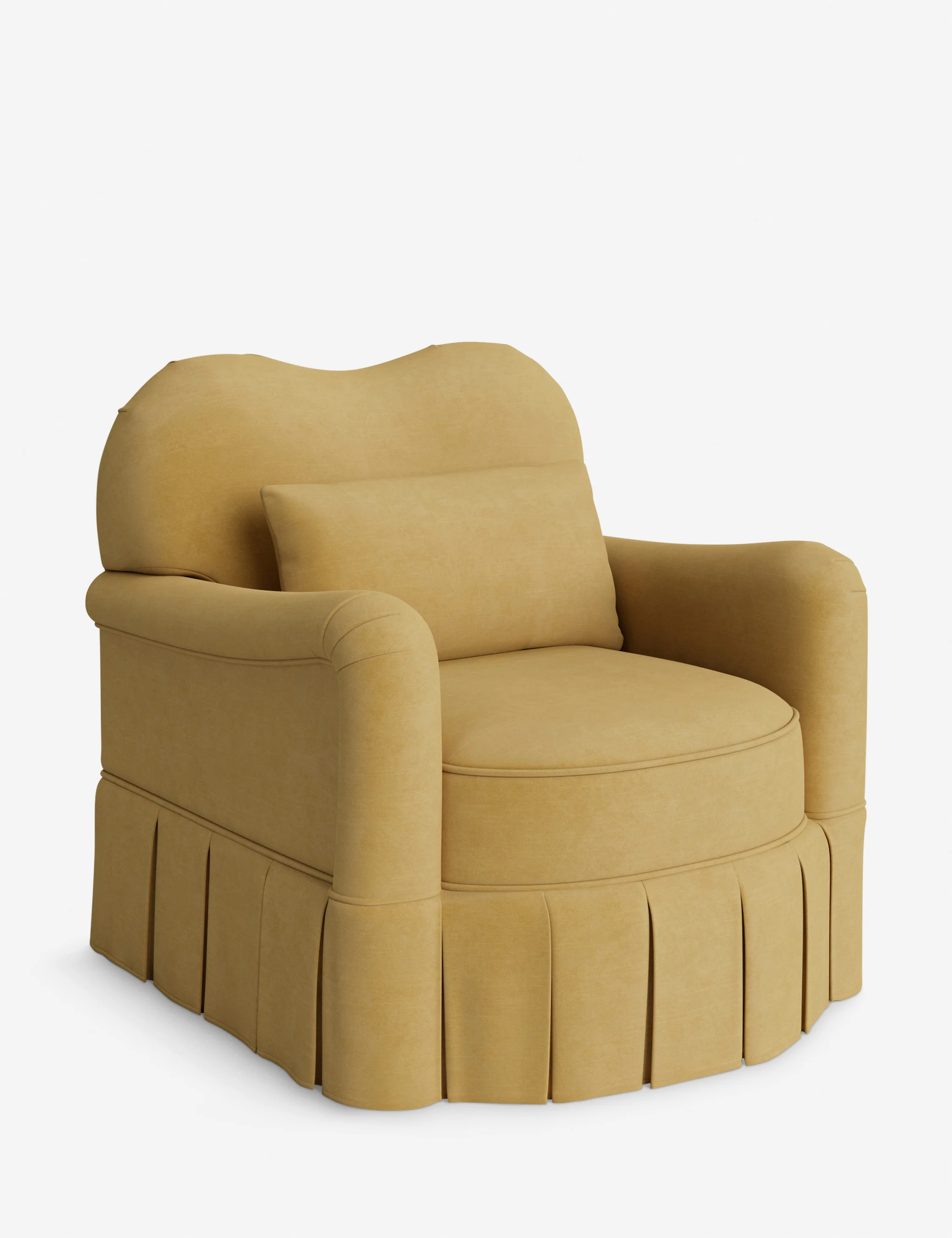 Middleton Skirted Accent Chair by Ginny Macdonald - Image 93