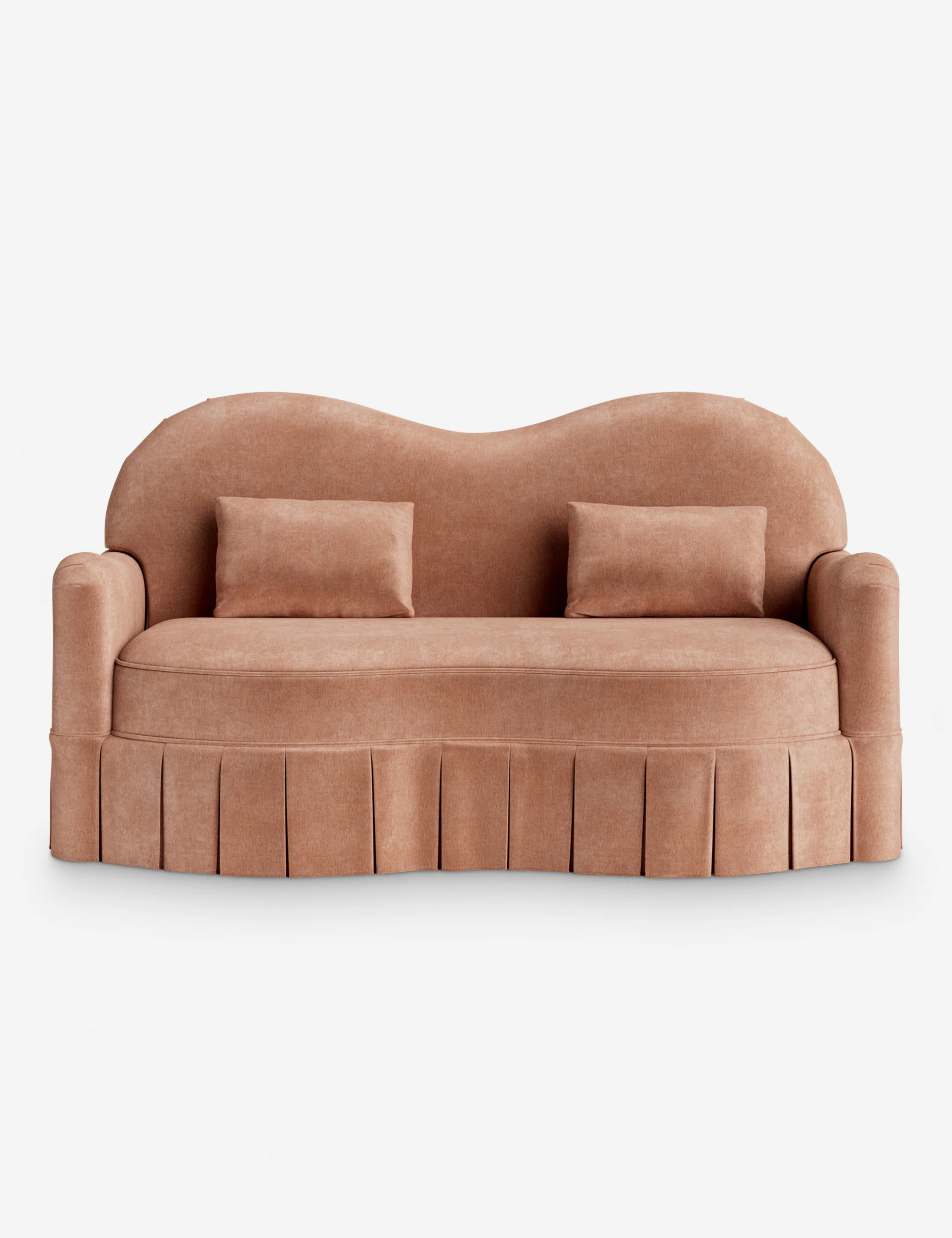 Middleton Skirted Sofa by Ginny Macdonald