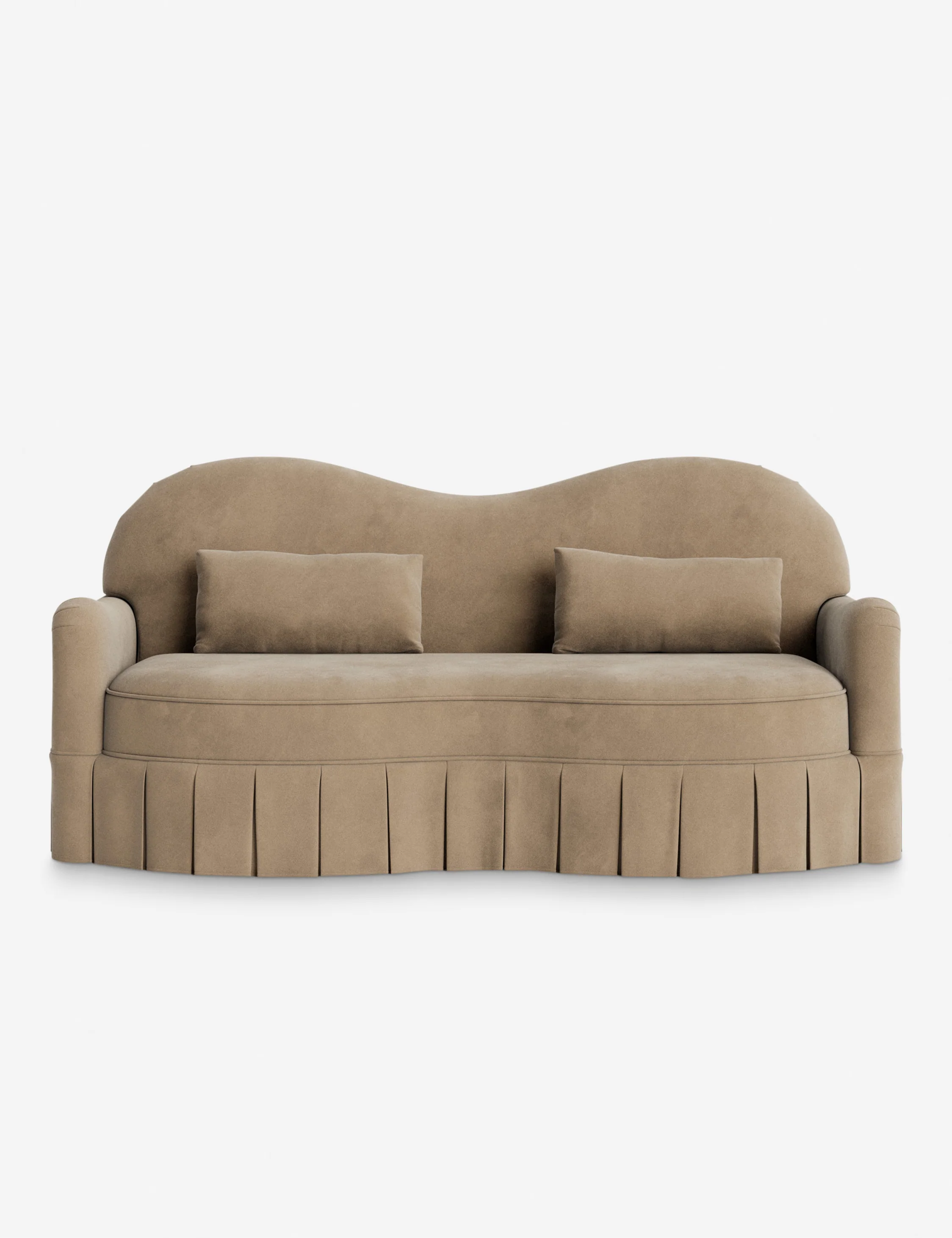 Middleton Skirted Sofa by Ginny Macdonald - Image 103