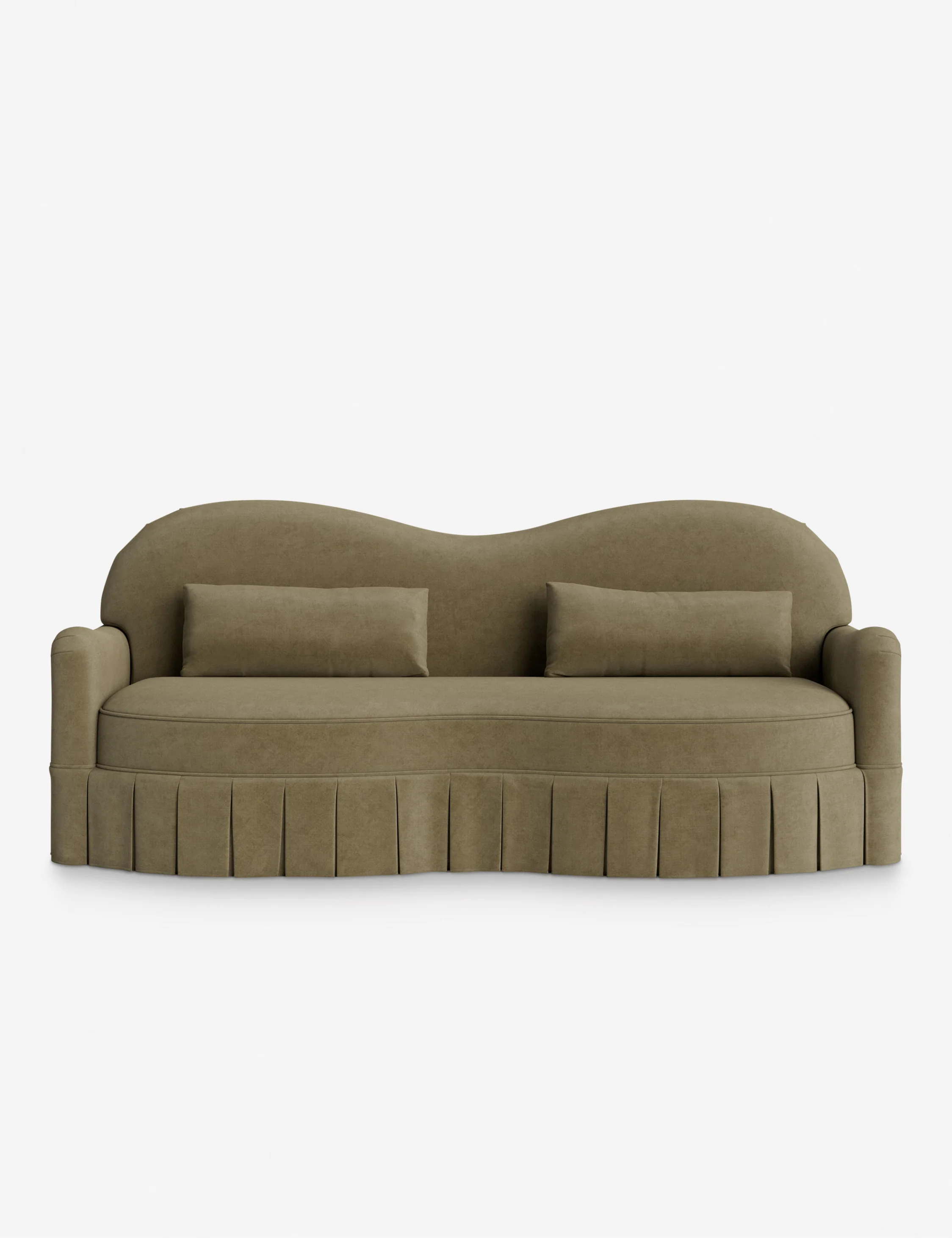 Middleton Skirted Sofa by Ginny Macdonald - Image 140