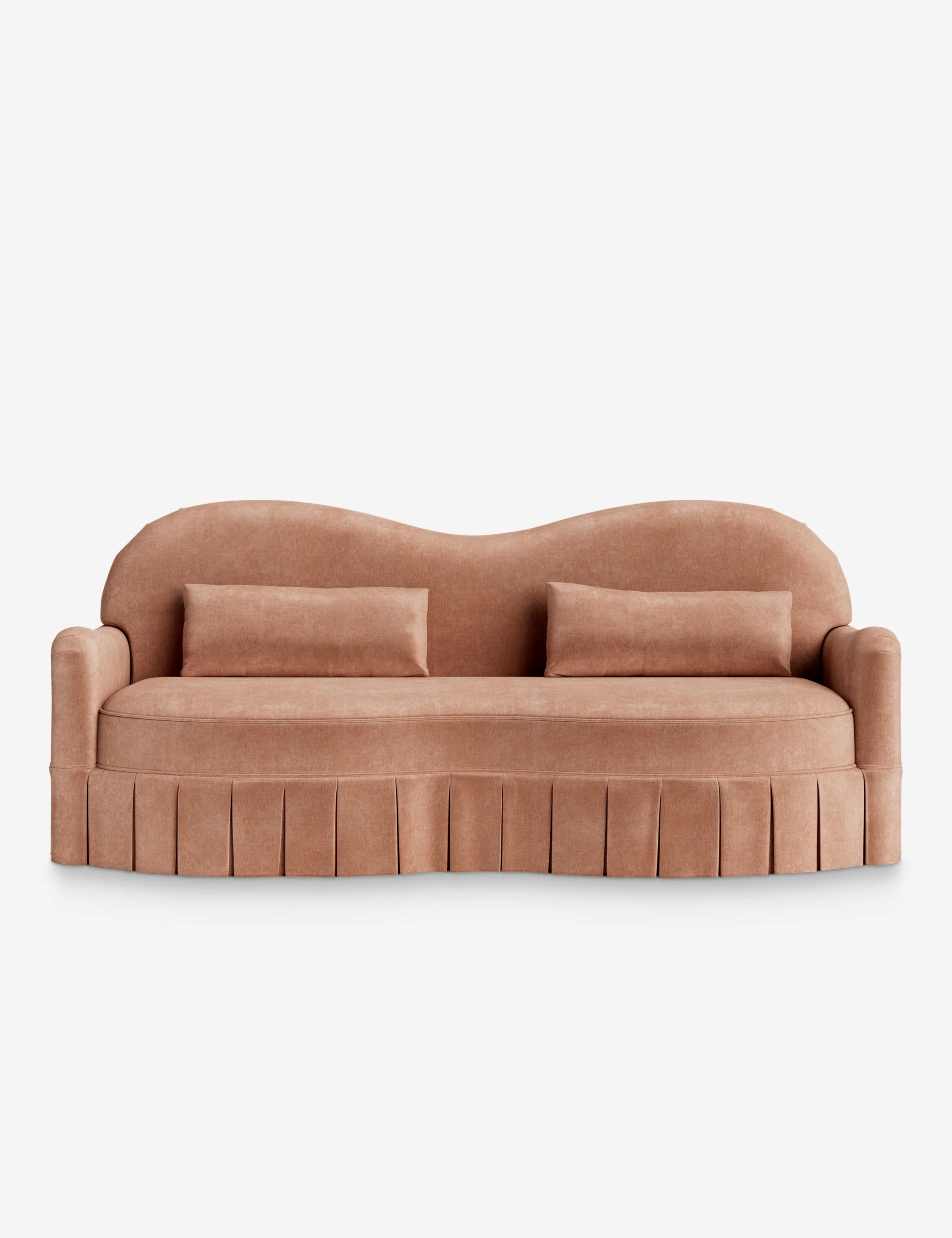 Middleton Skirted Sofa by Ginny Macdonald - Image 143