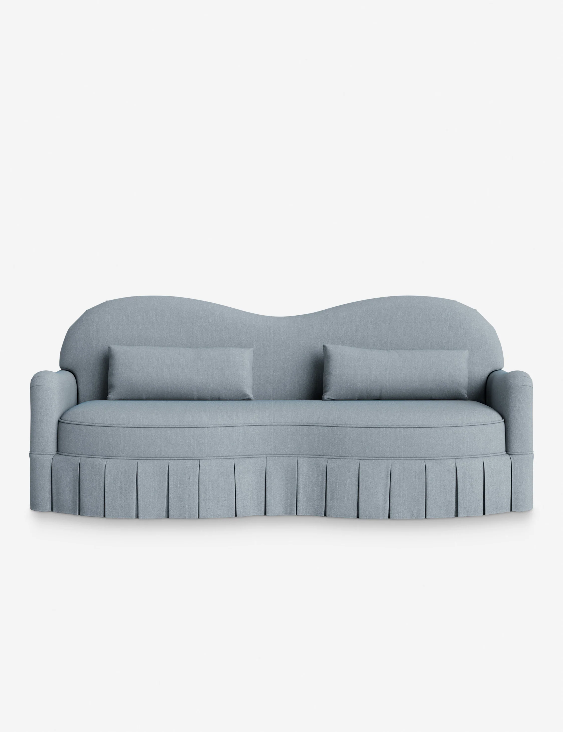 Middleton Skirted Sofa by Ginny Macdonald - Image 150