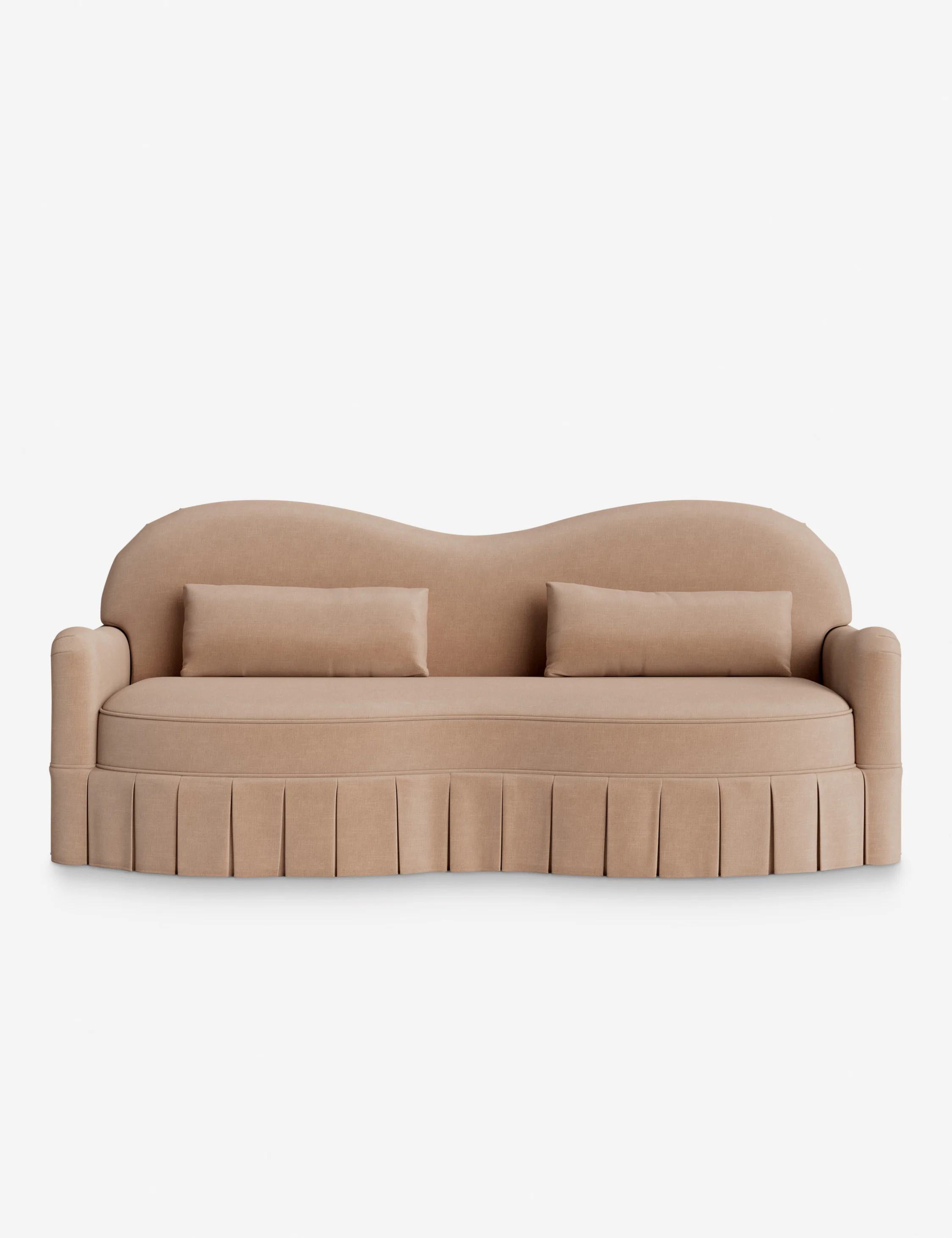 Middleton Skirted Sofa by Ginny Macdonald - Image 162