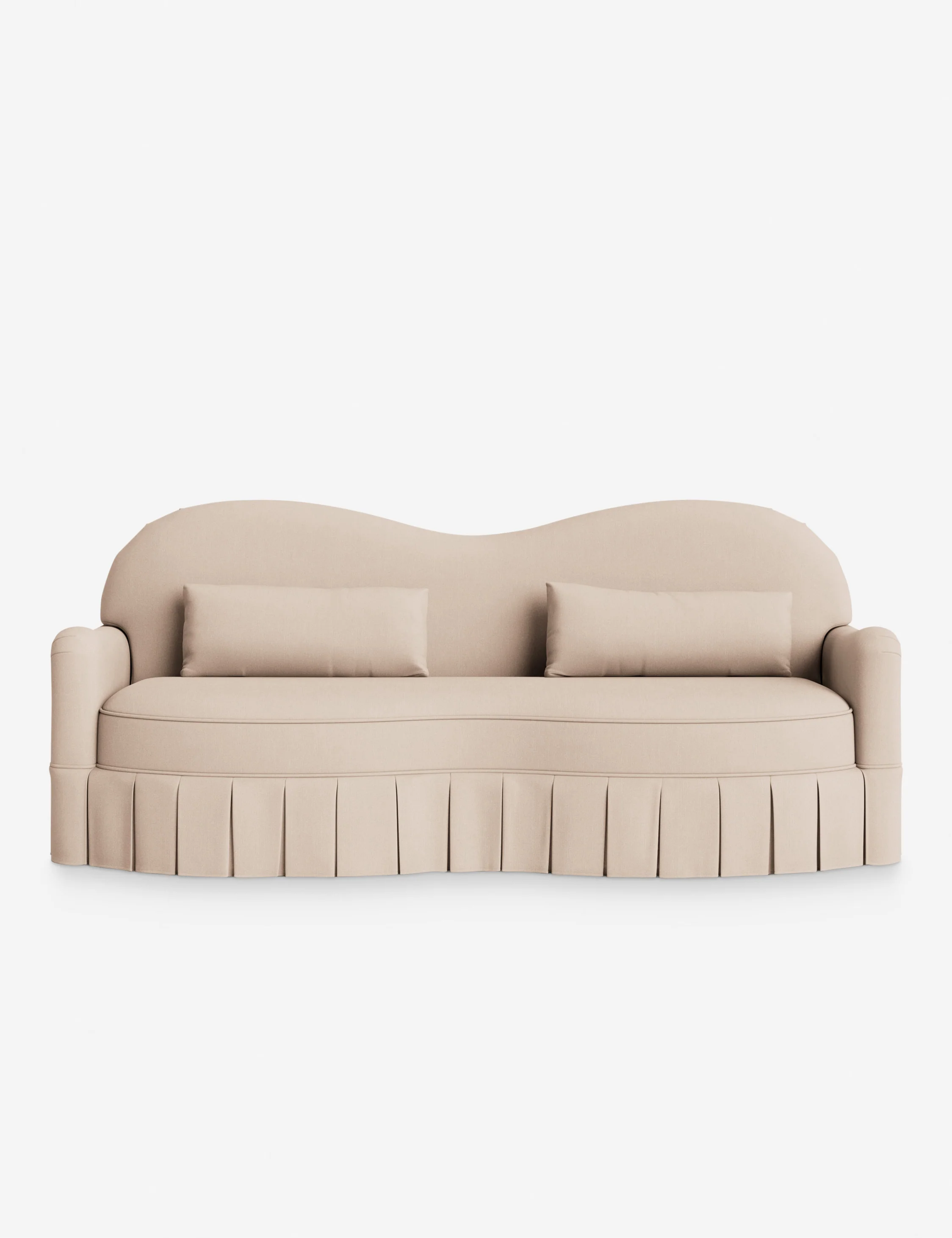 Middleton Skirted Sofa by Ginny Macdonald - Image 163