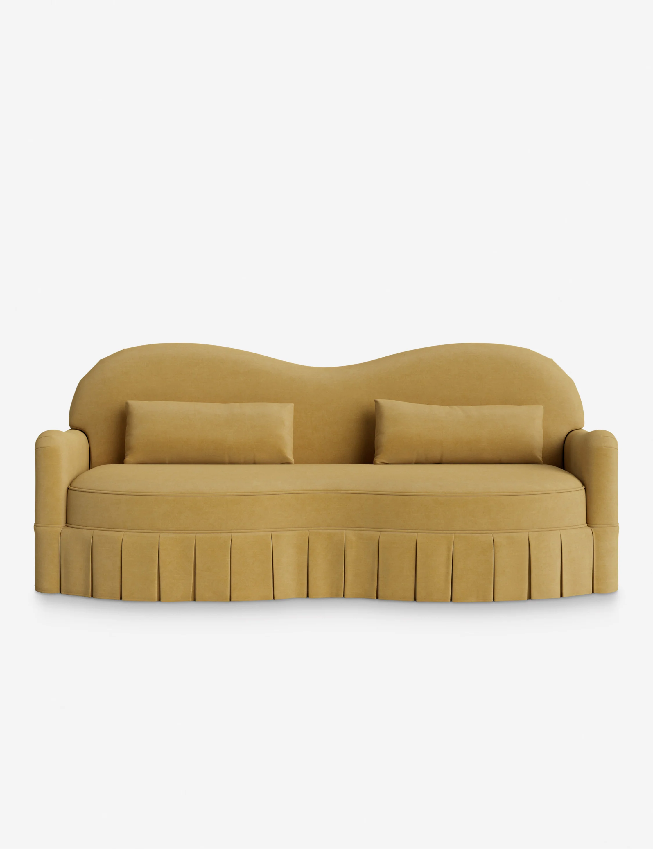Middleton Skirted Sofa by Ginny Macdonald - Image 166