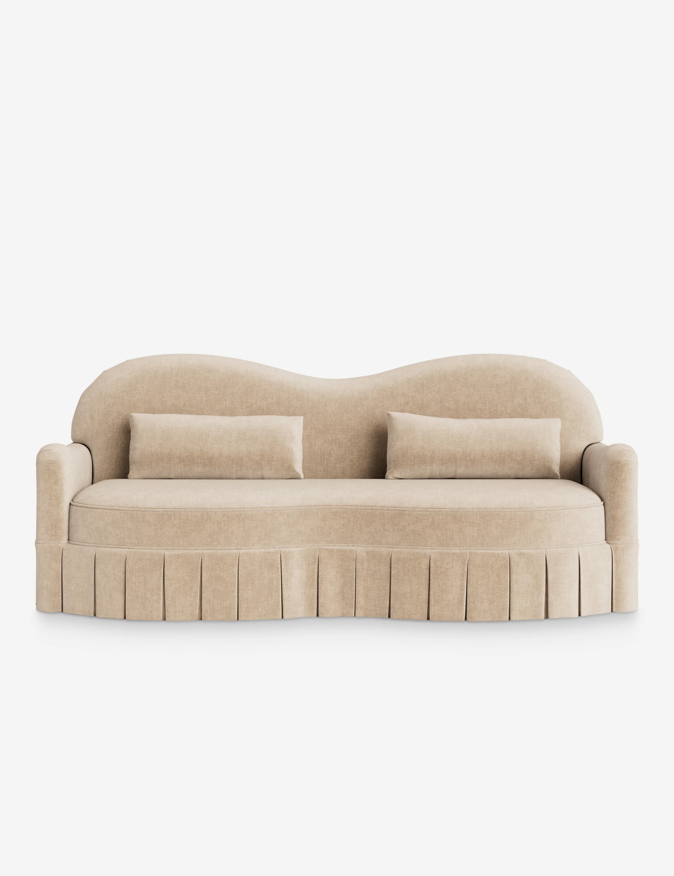 Middleton Skirted Sofa by Ginny Macdonald - Image 182