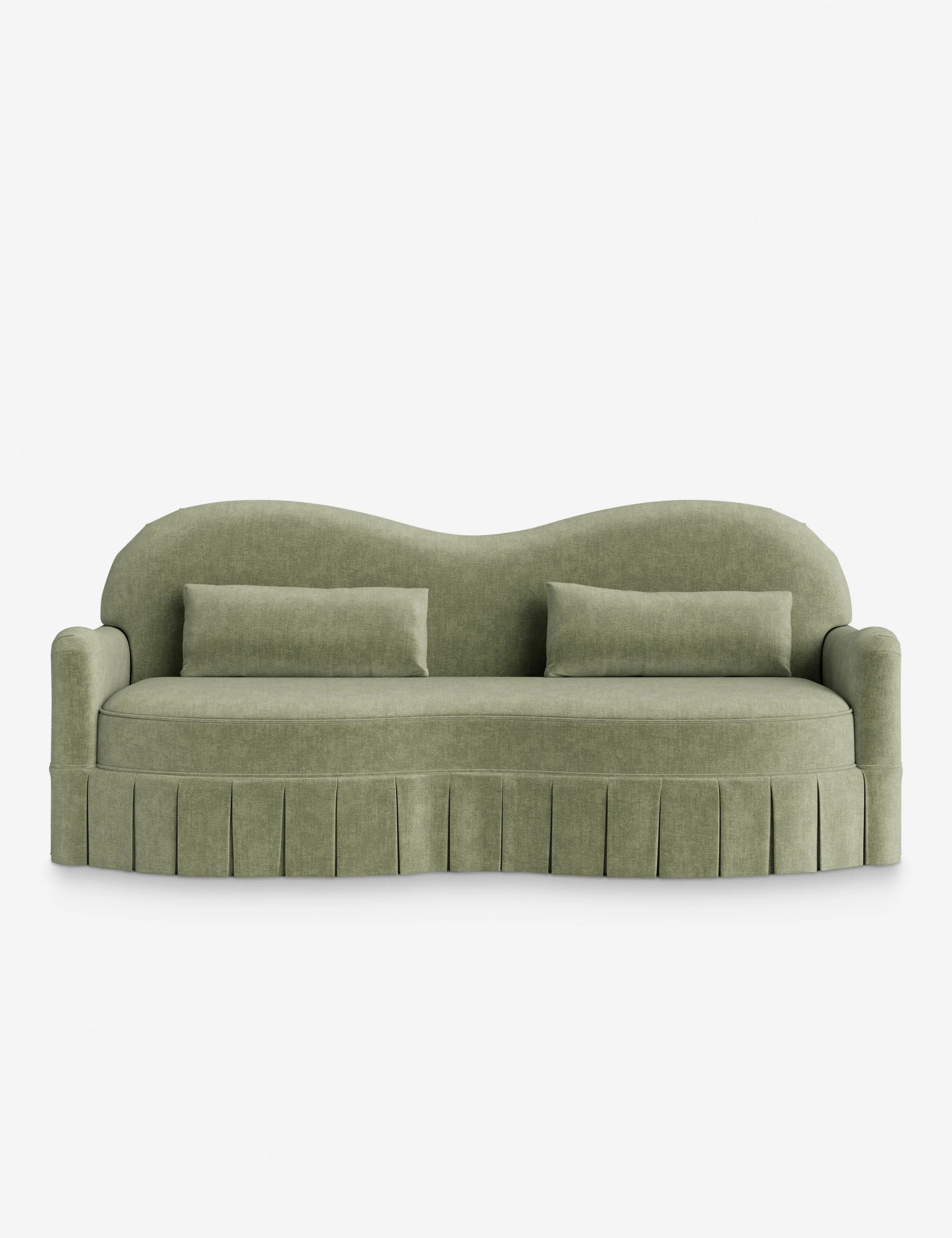 Middleton Skirted Sofa by Ginny Macdonald - Image 196