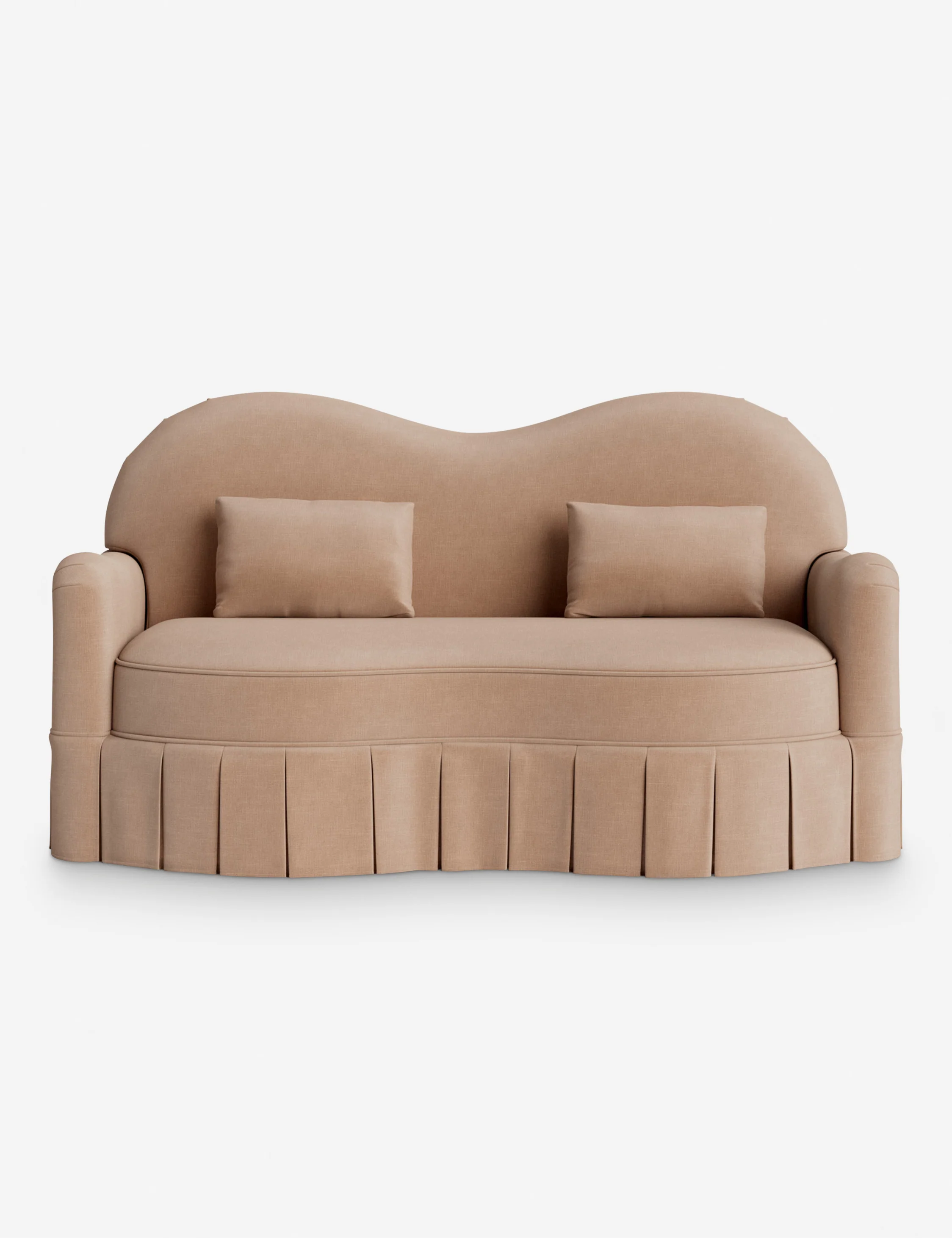 Middleton Skirted Sofa by Ginny Macdonald - Image 20