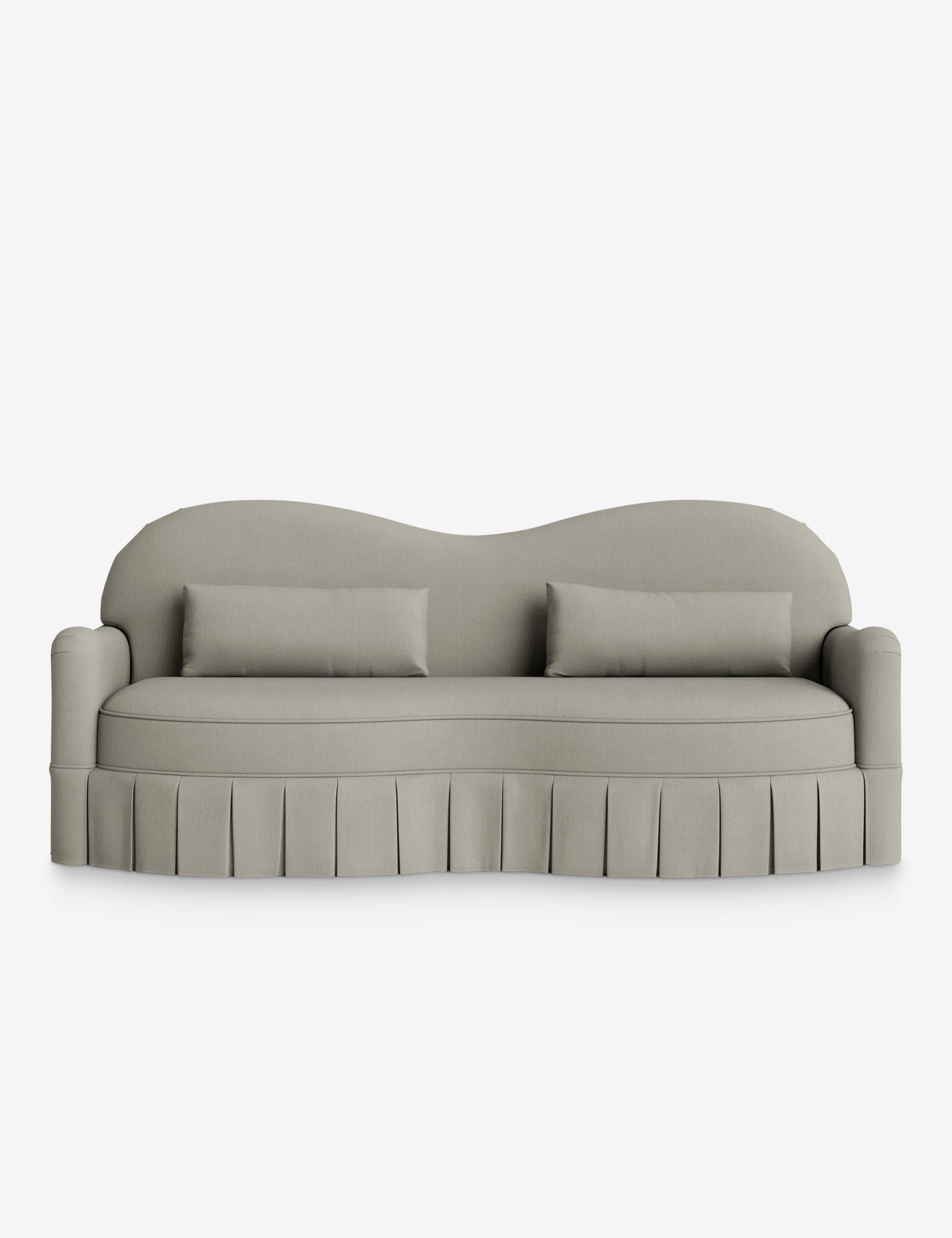 Middleton Skirted Sofa by Ginny Macdonald - Image 202