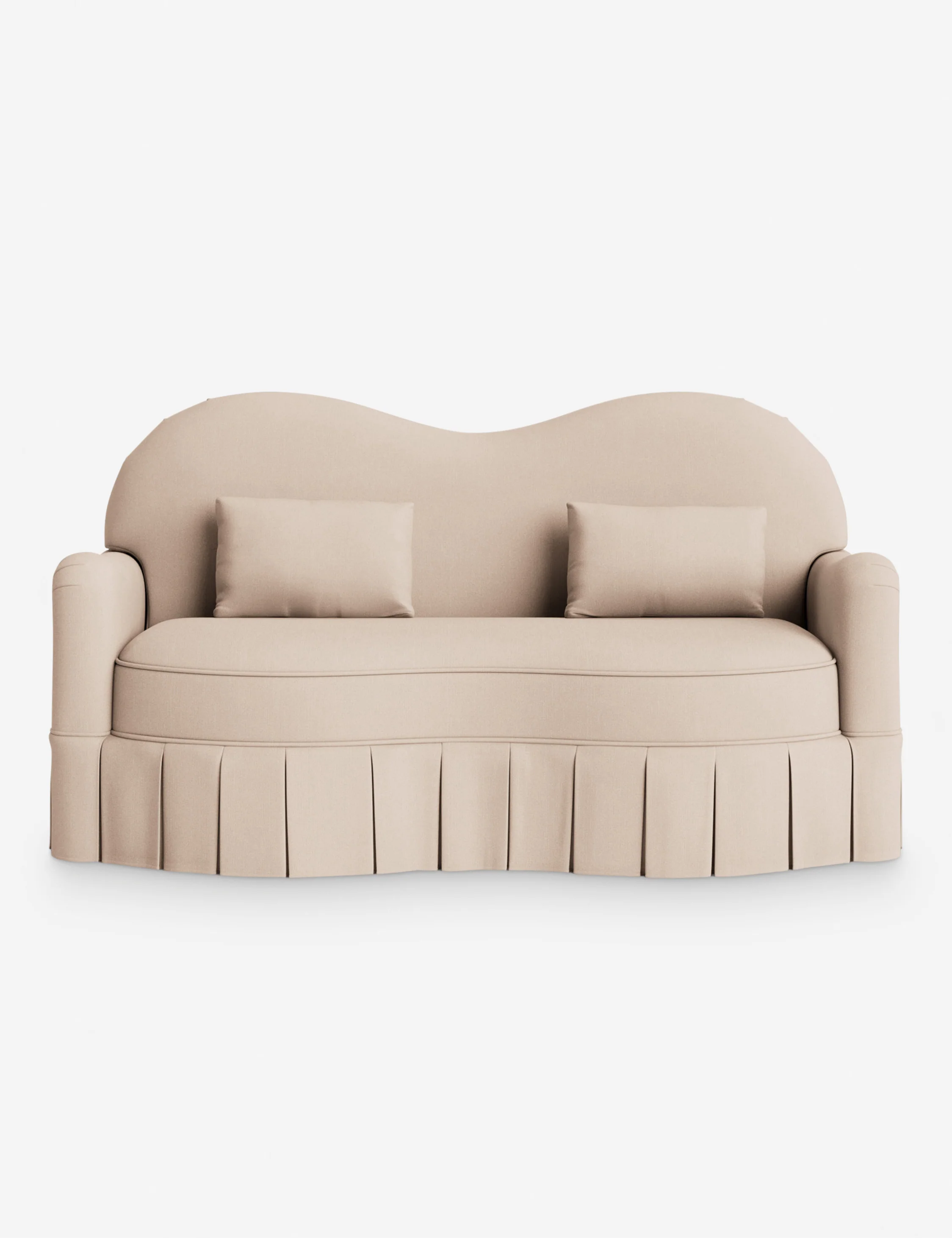 Middleton Skirted Sofa by Ginny Macdonald - Image 21