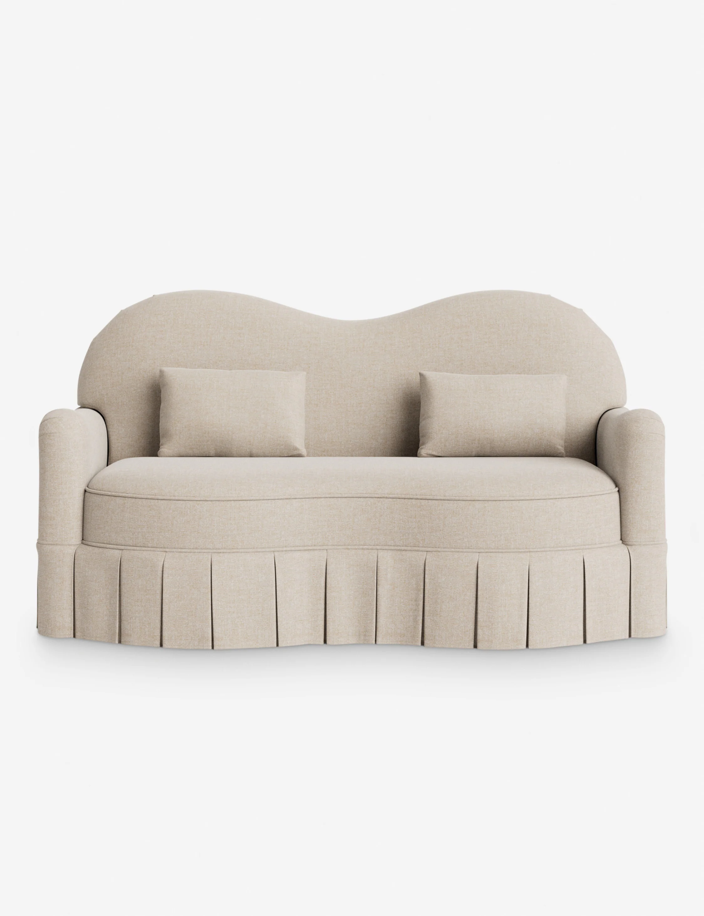 Middleton Skirted Sofa by Ginny Macdonald - Image 22