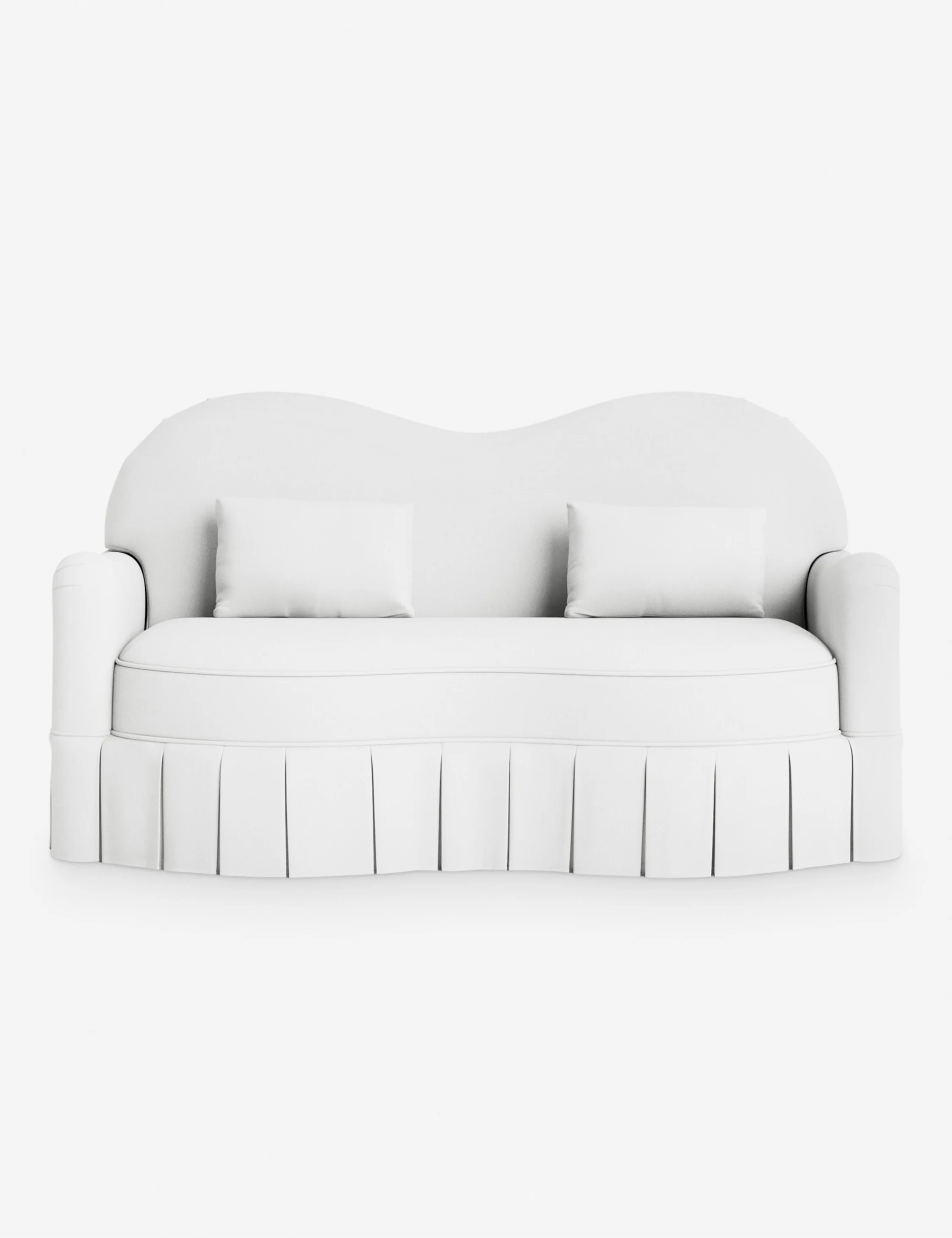 Middleton Skirted Sofa by Ginny Macdonald - Image 36