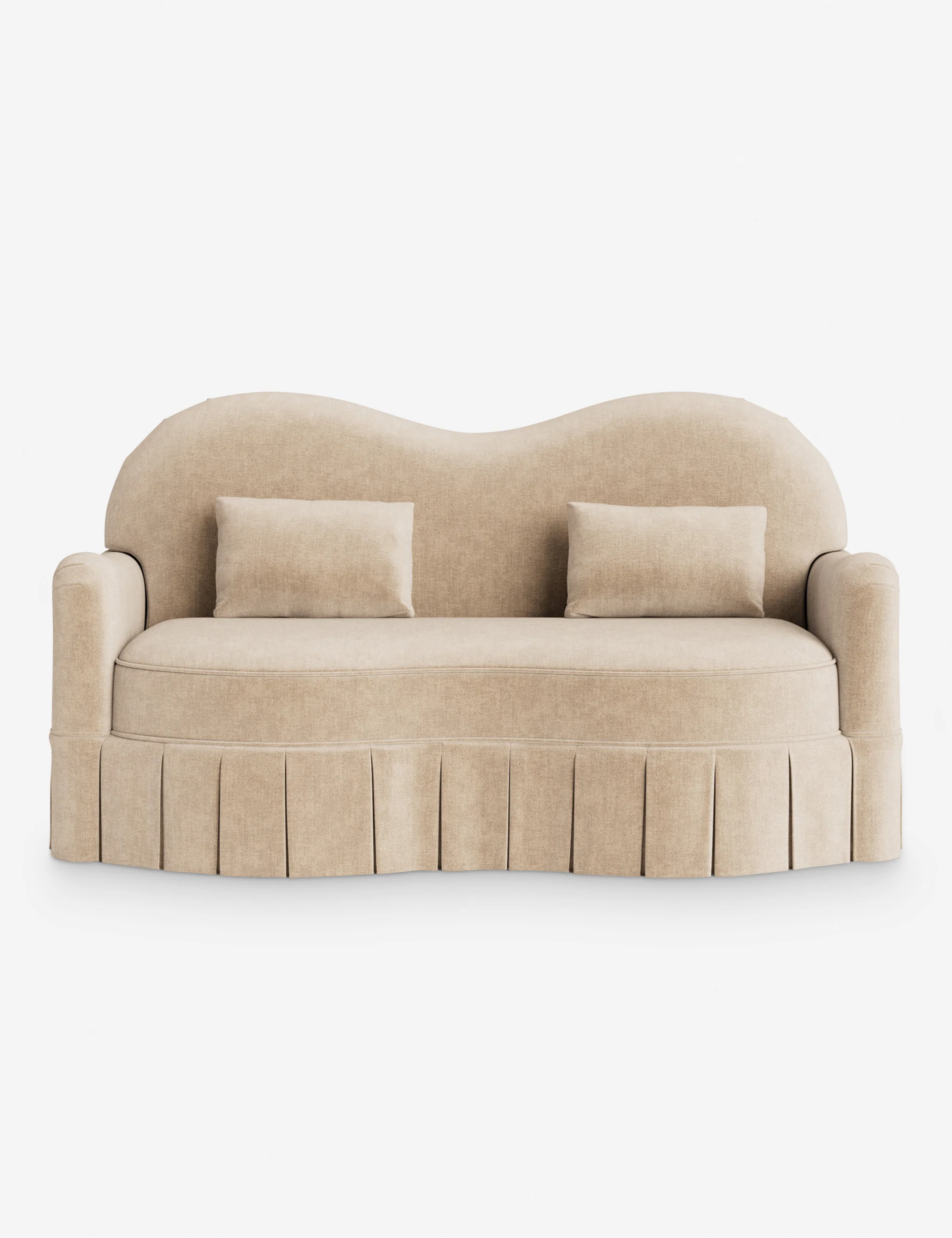 Middleton Skirted Sofa by Ginny Macdonald - Image 40