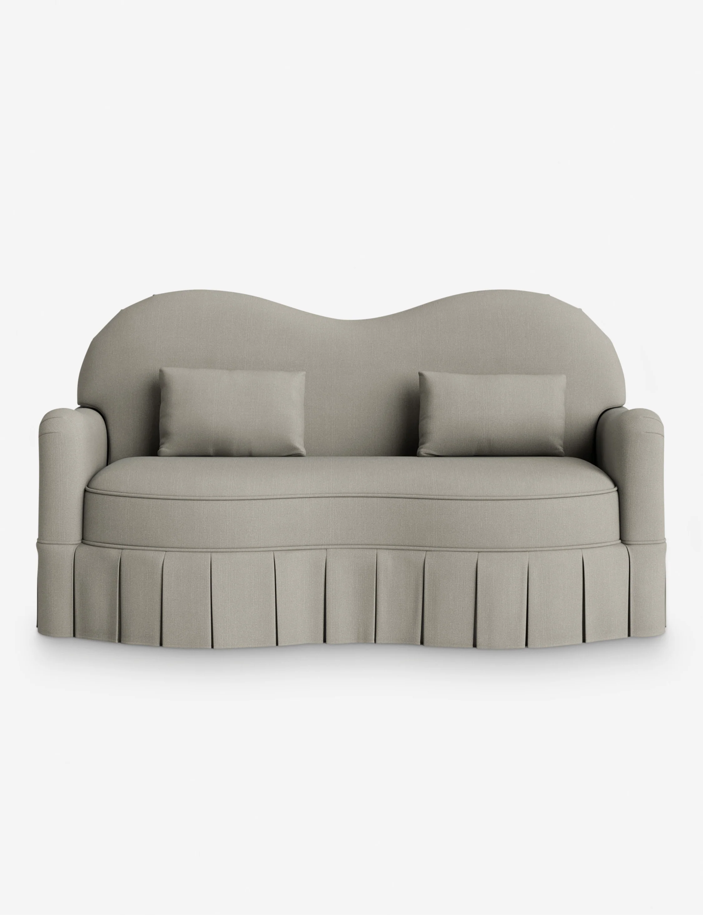 Middleton Skirted Sofa by Ginny Macdonald - Image 60