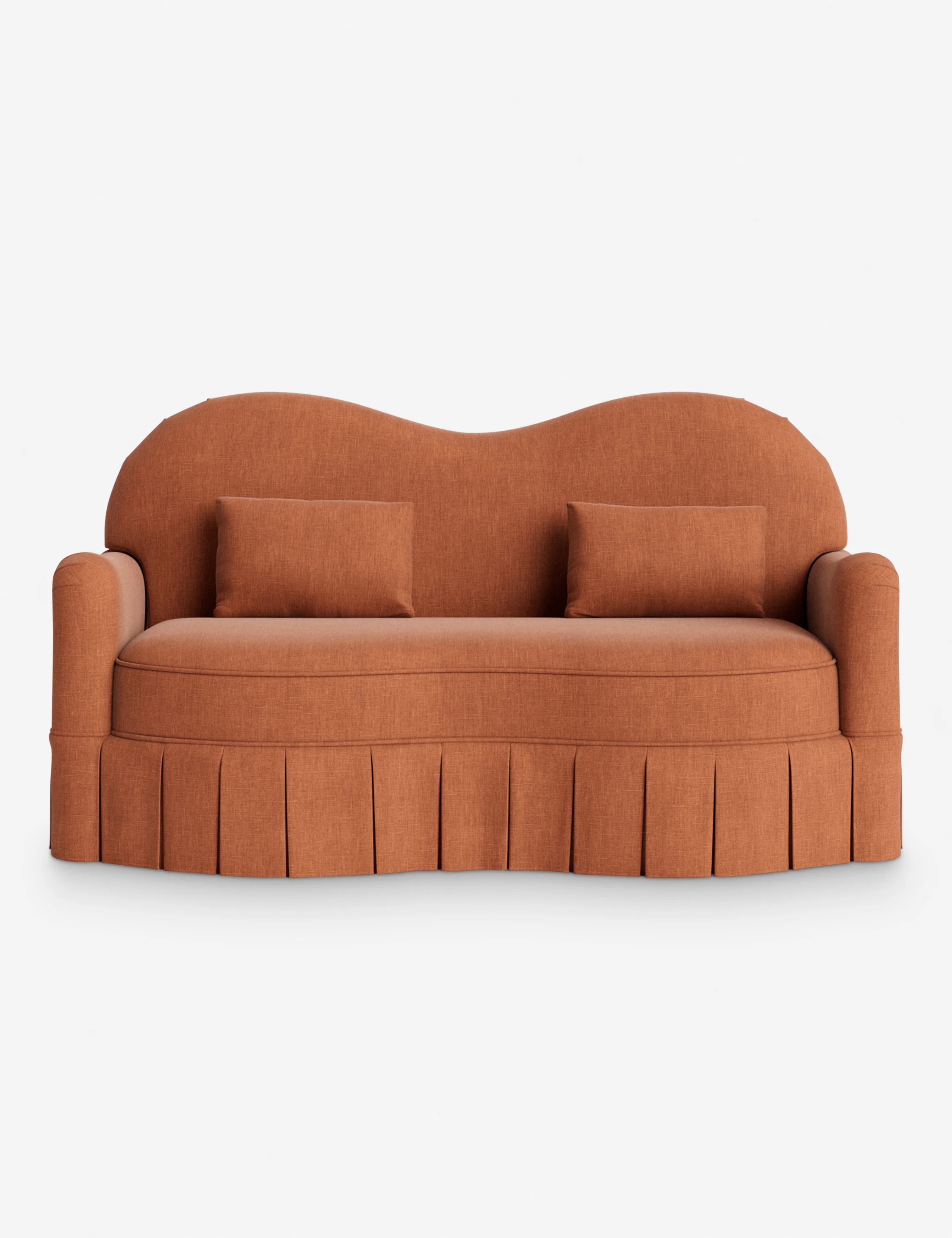 Middleton Skirted Sofa by Ginny Macdonald - Image 63