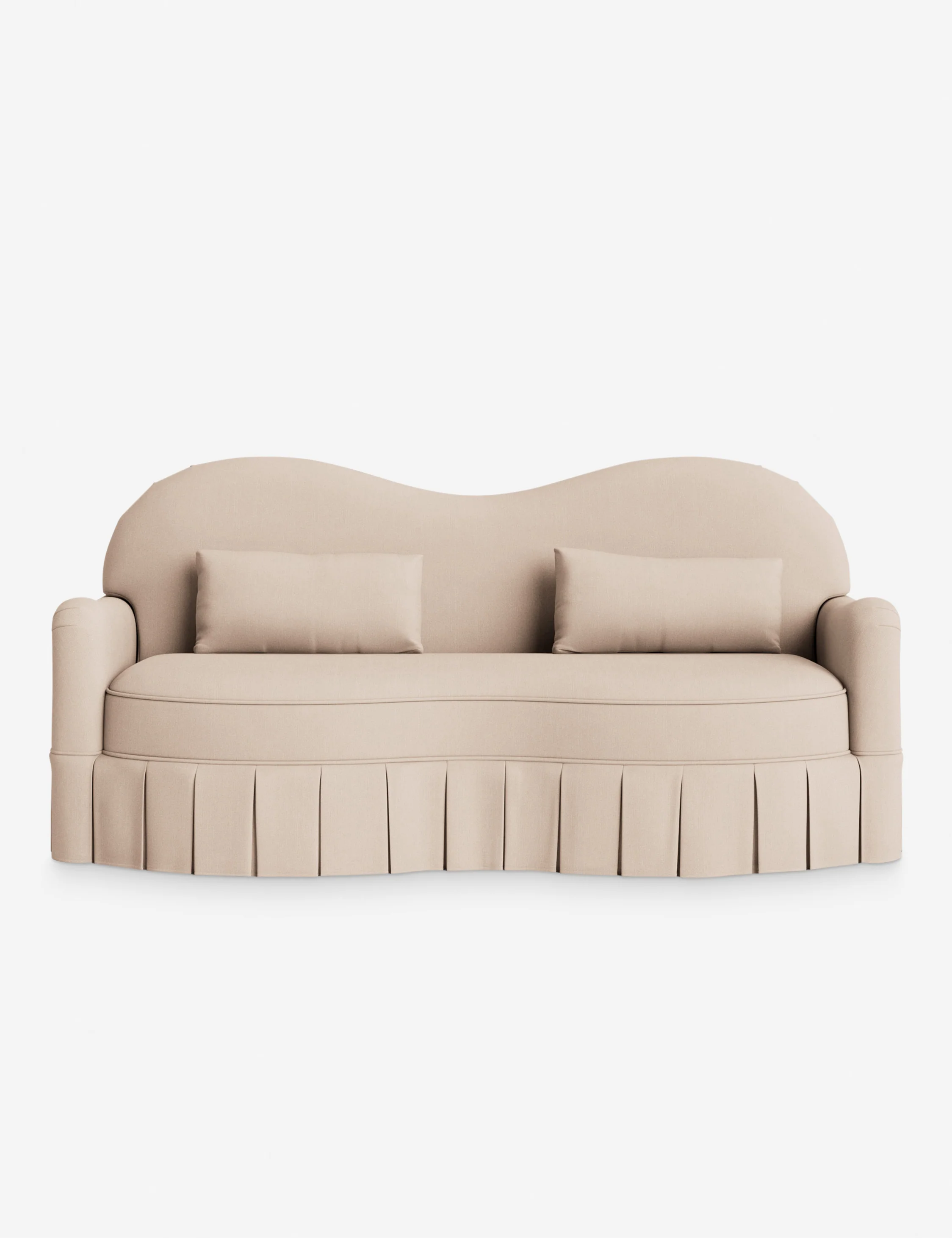 Middleton Skirted Sofa by Ginny Macdonald - Image 92