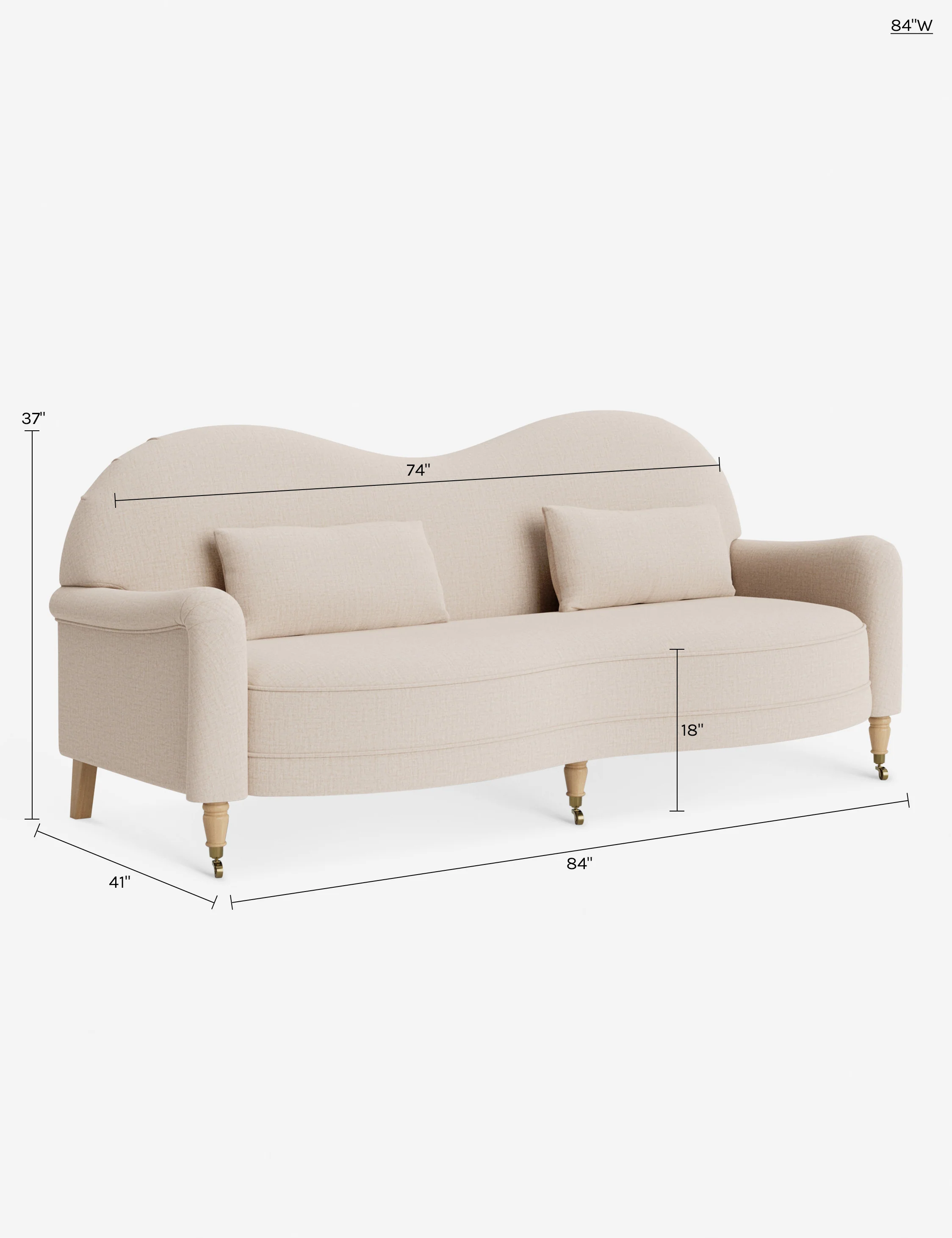 Middleton Sofa by Ginny Macdonald - Image 217