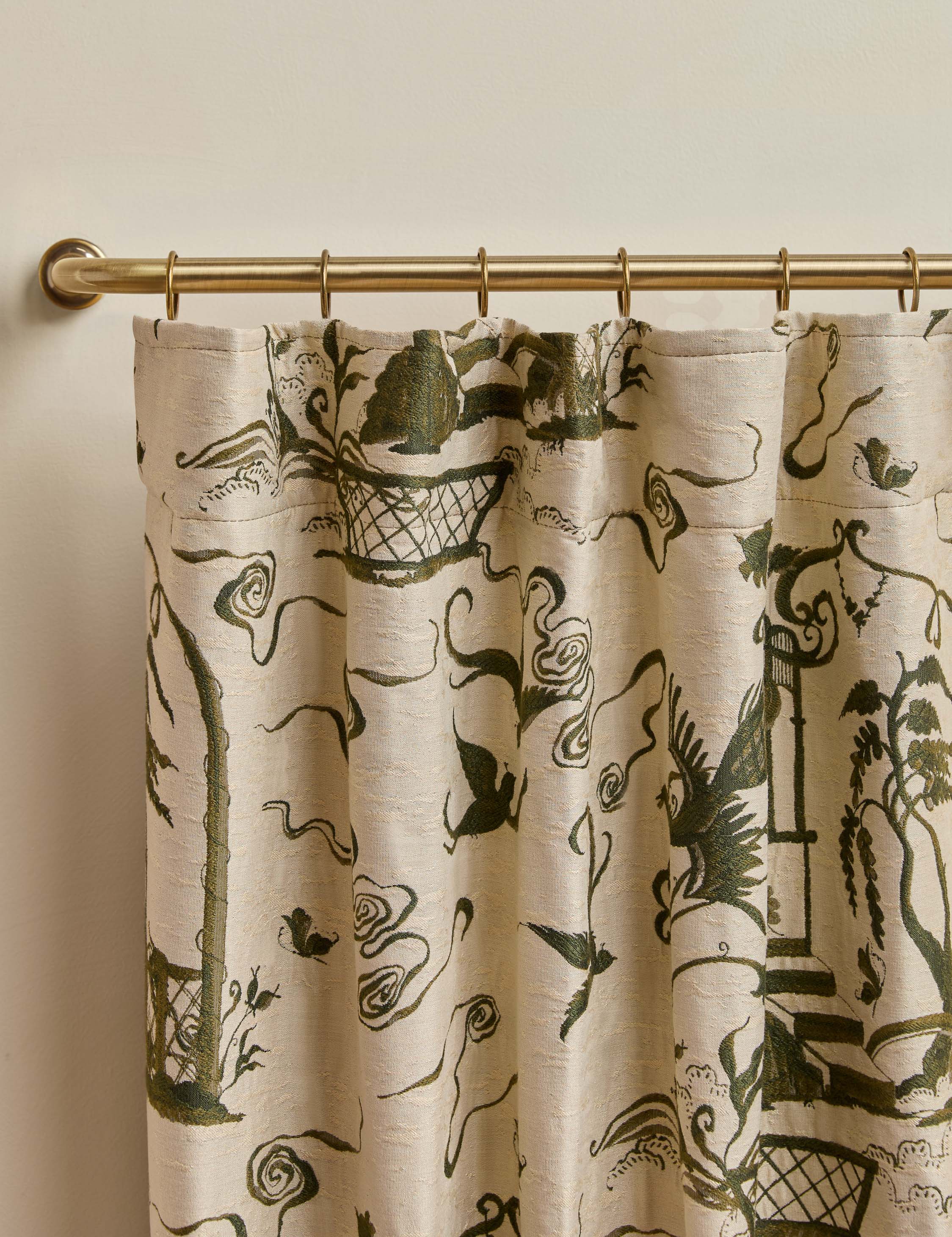 Misha Toile Curtain Panel - Image 6