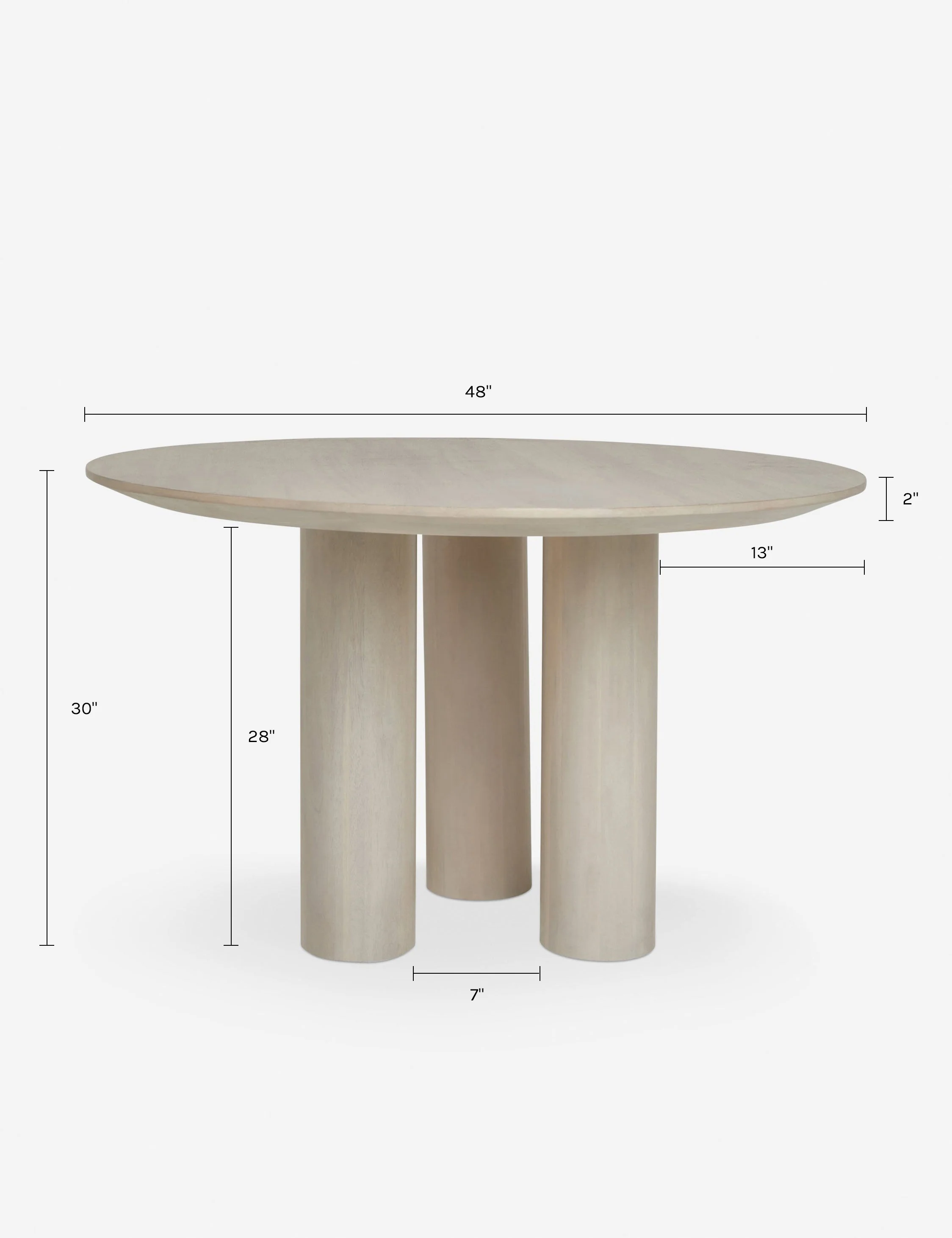 Mojave Round Dining Table - Image 15
