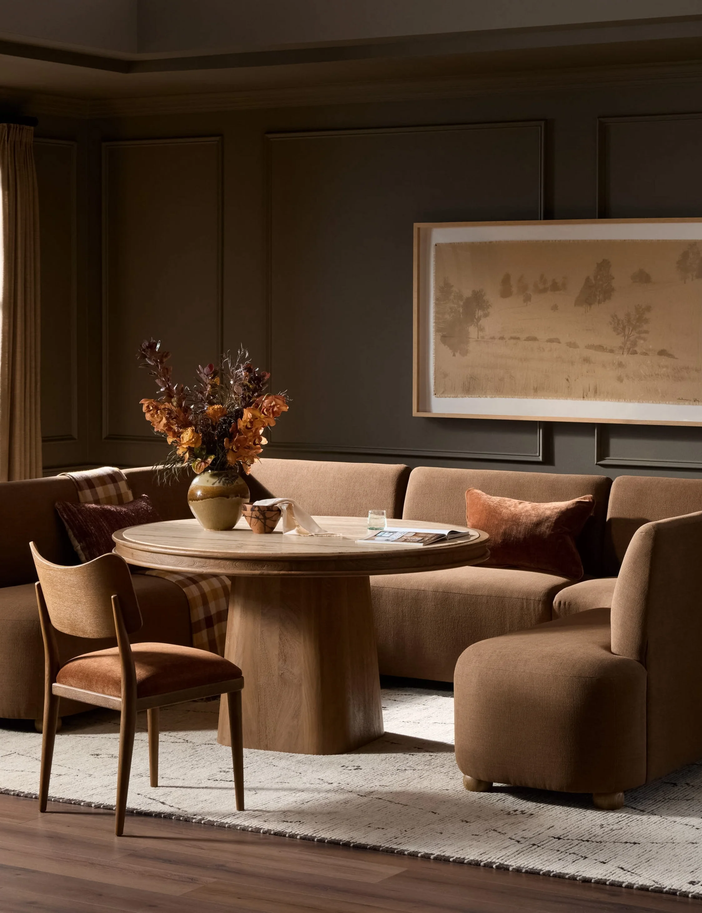 Monique U-Shaped Dining Banquette