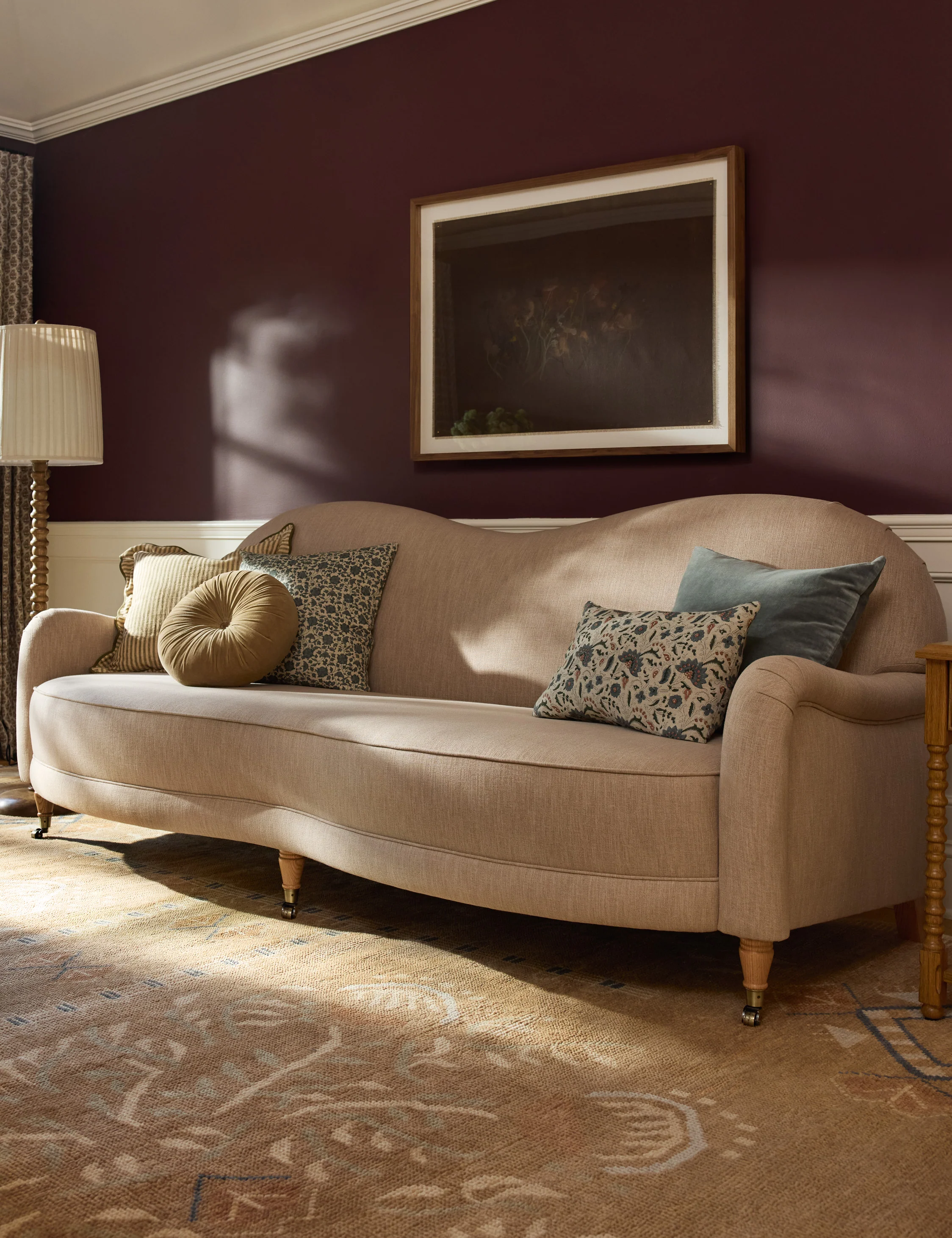 Monroe Velvet Round Pillow - Image 14