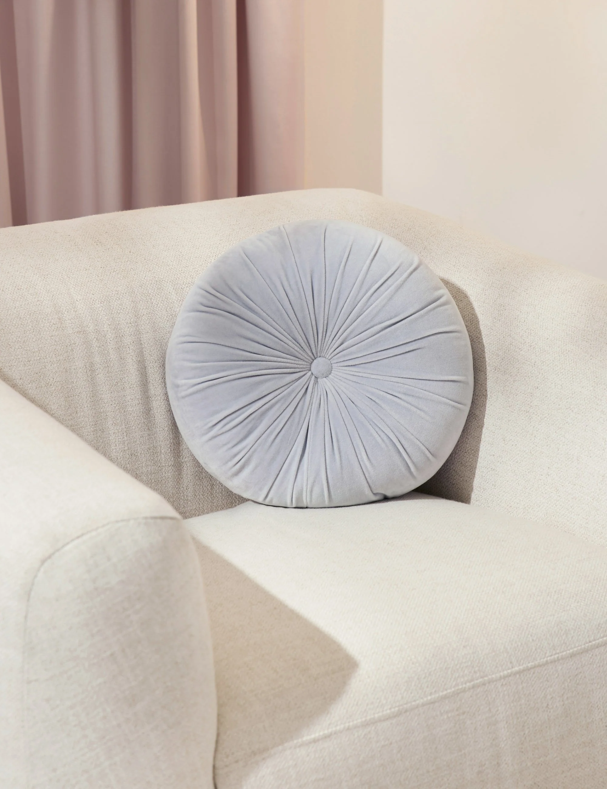 Monroe Velvet Round Pillow - Image 27