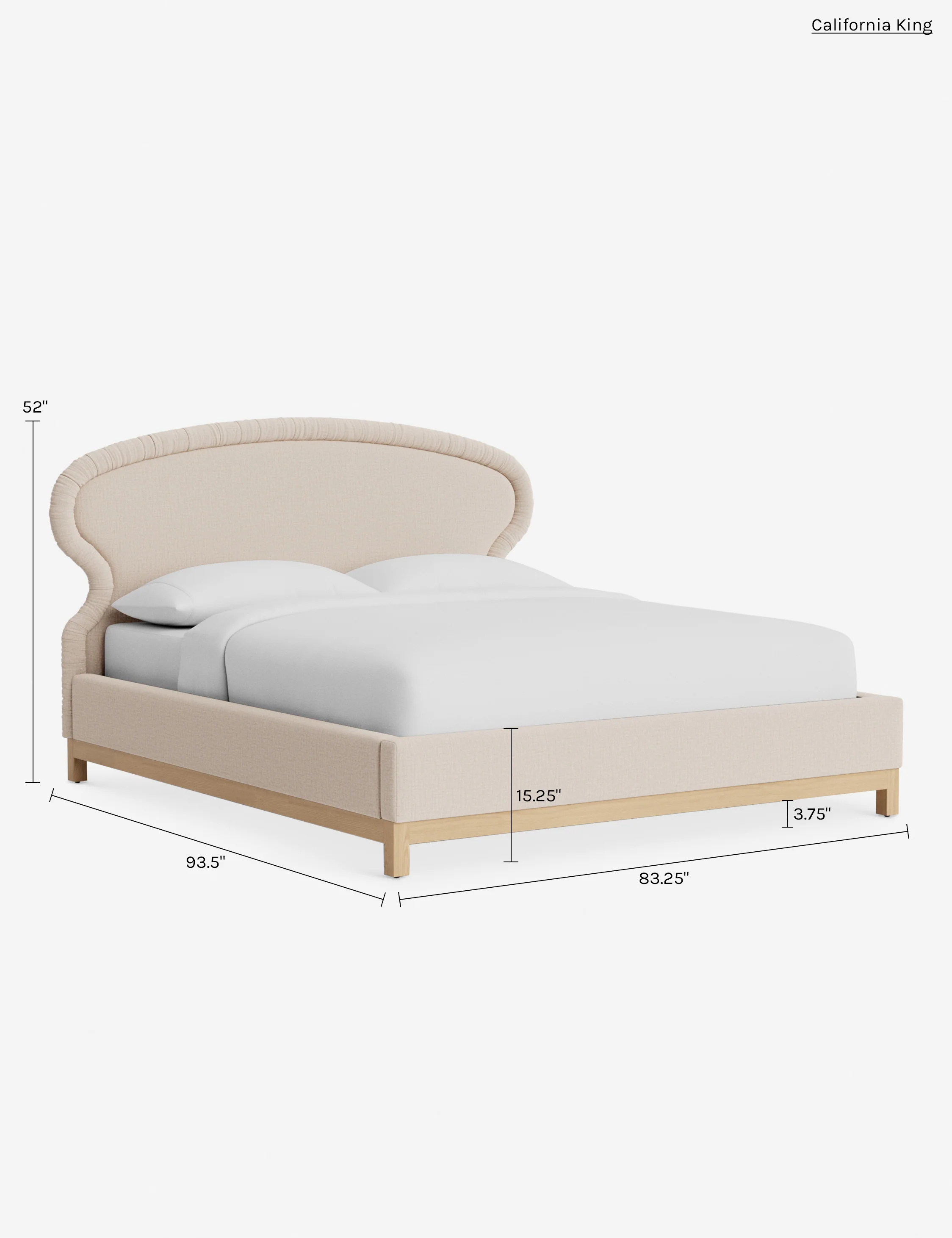 Morecambe Platform Bed by Ginny Macdonald - Image 235