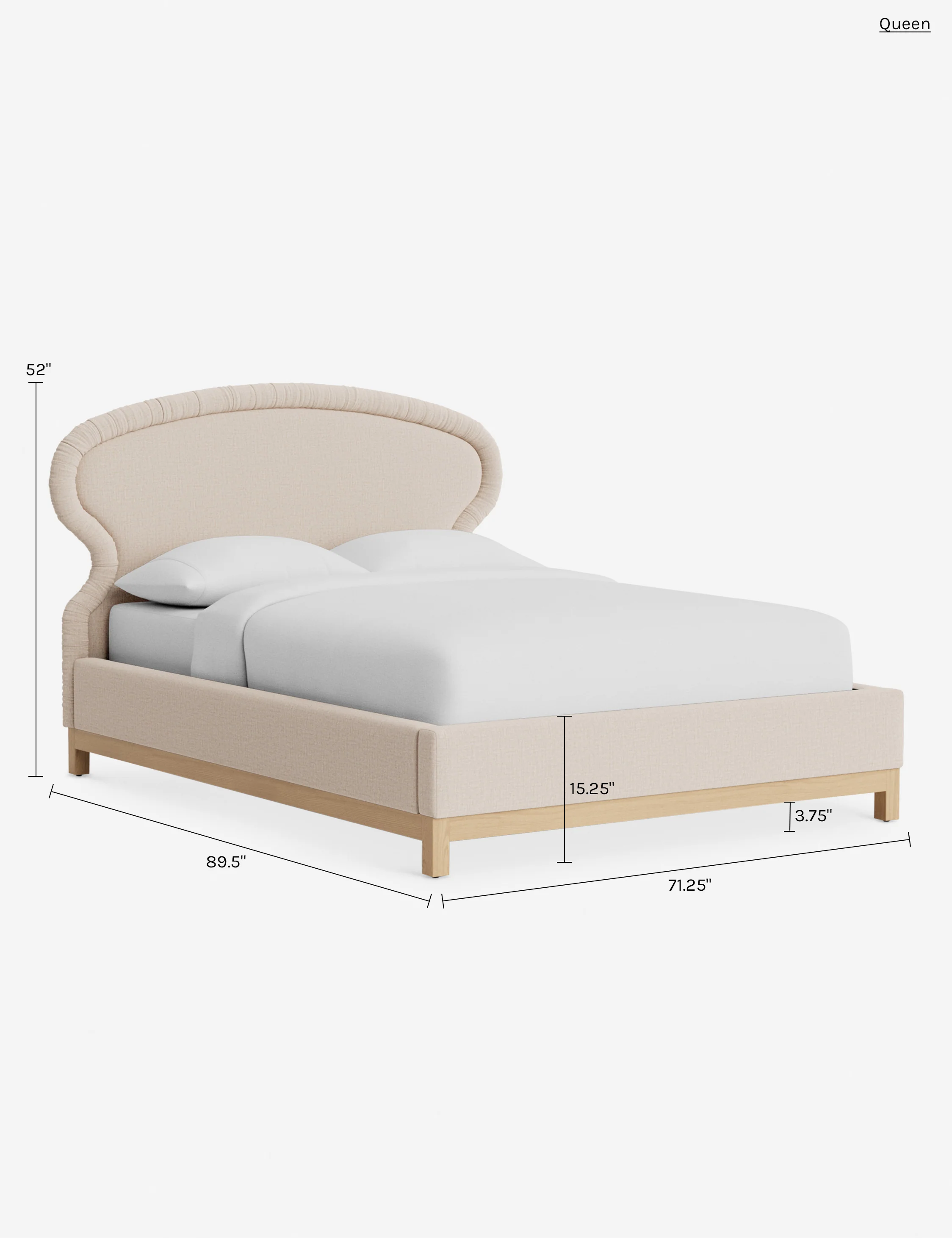 Morecambe Platform Bed by Ginny Macdonald - Image 236