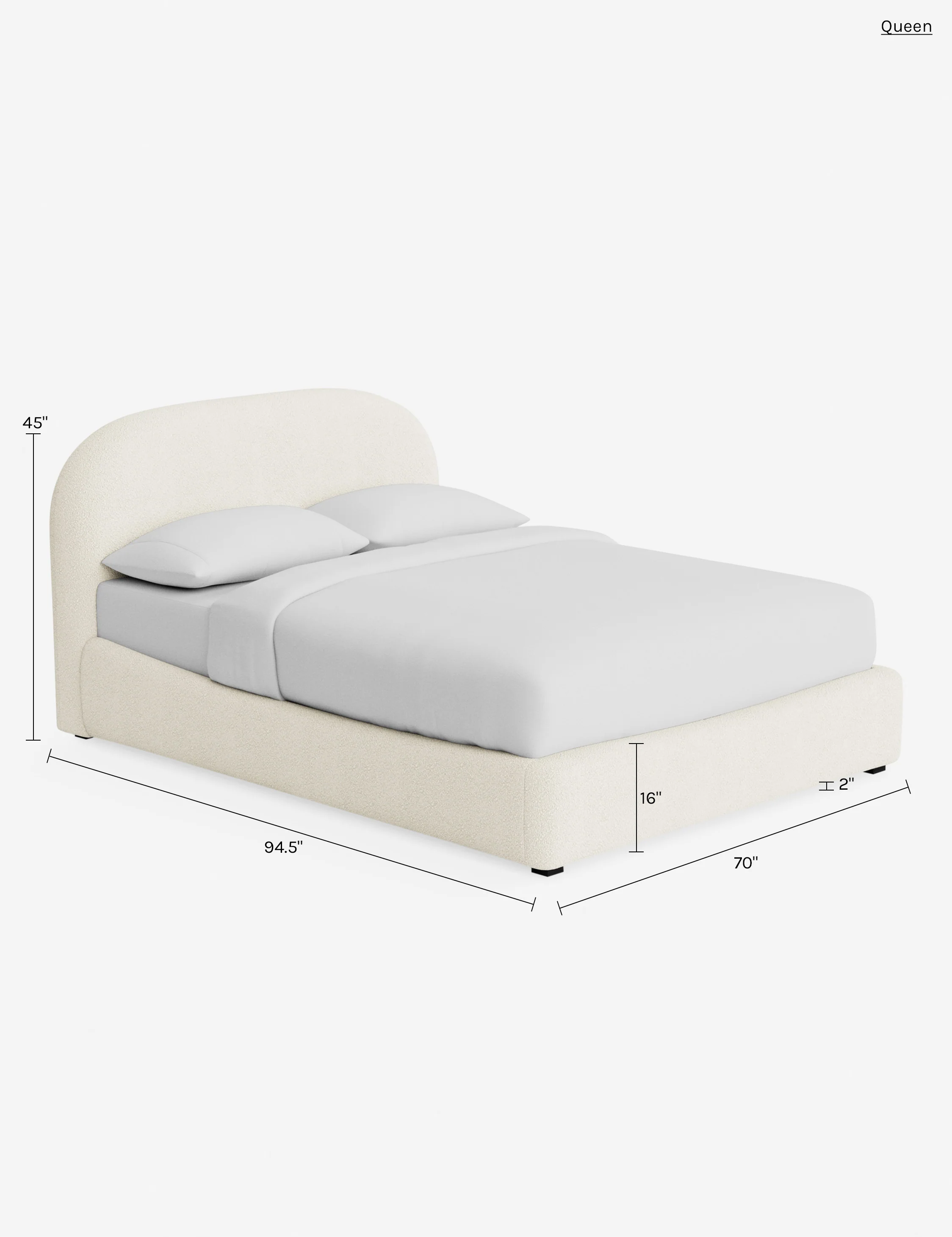 Neve Platform Bed by Aimee Song - Image 124