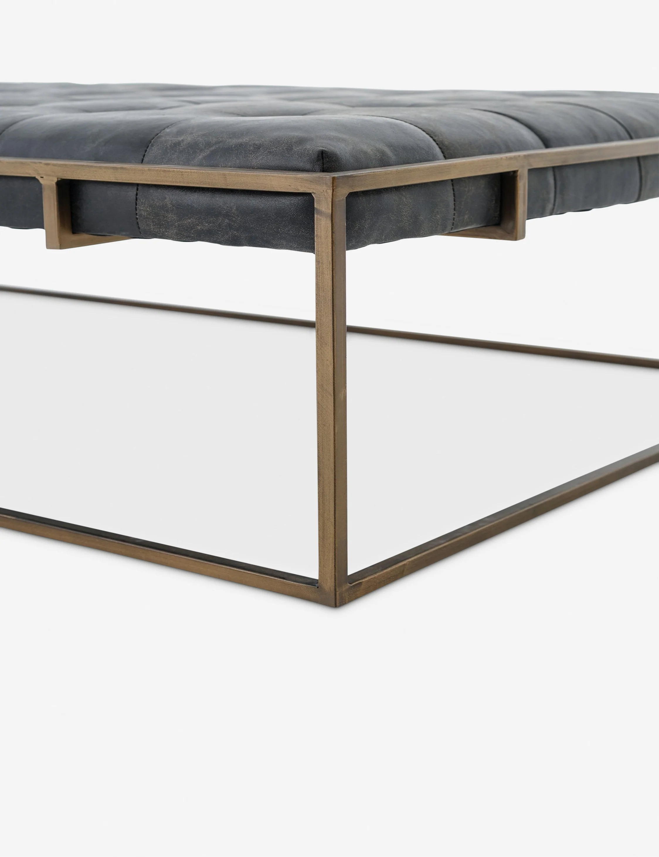 Olwina Leather Coffee Table - Image 5