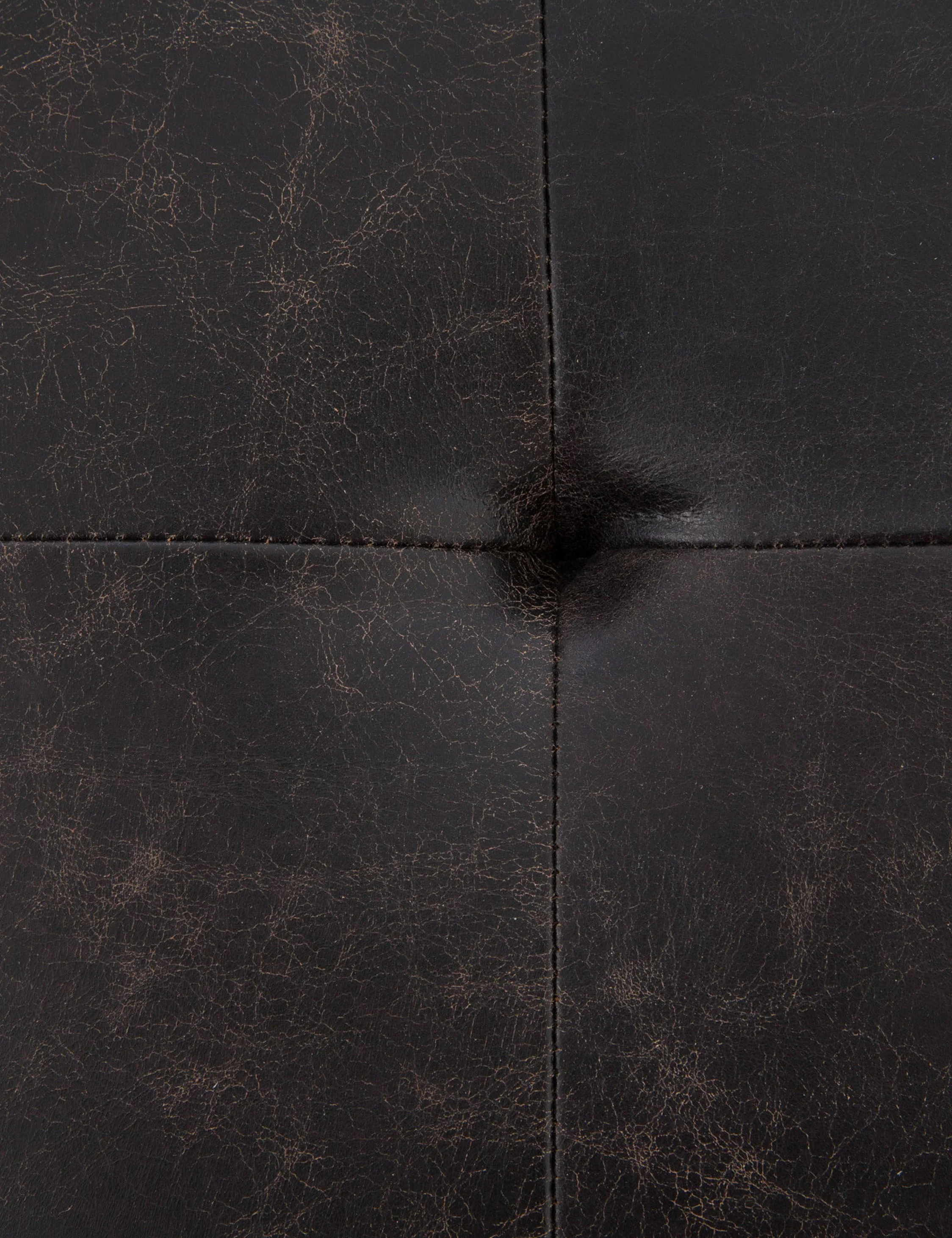 Olwina Square Leather Coffee Table - Image 4