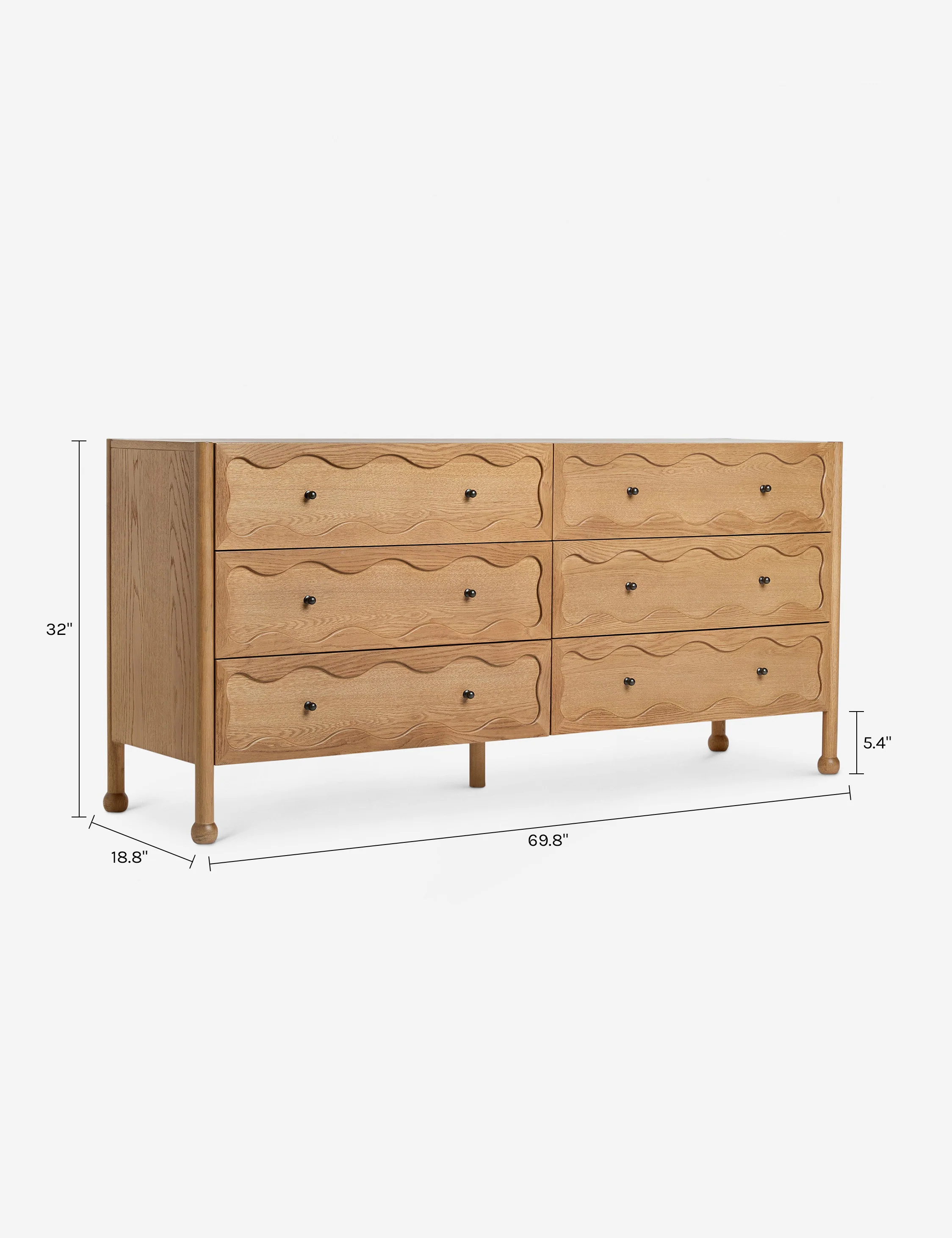 Open Box: Fontaine Dresser, Natural by Aimee Song - Image 13