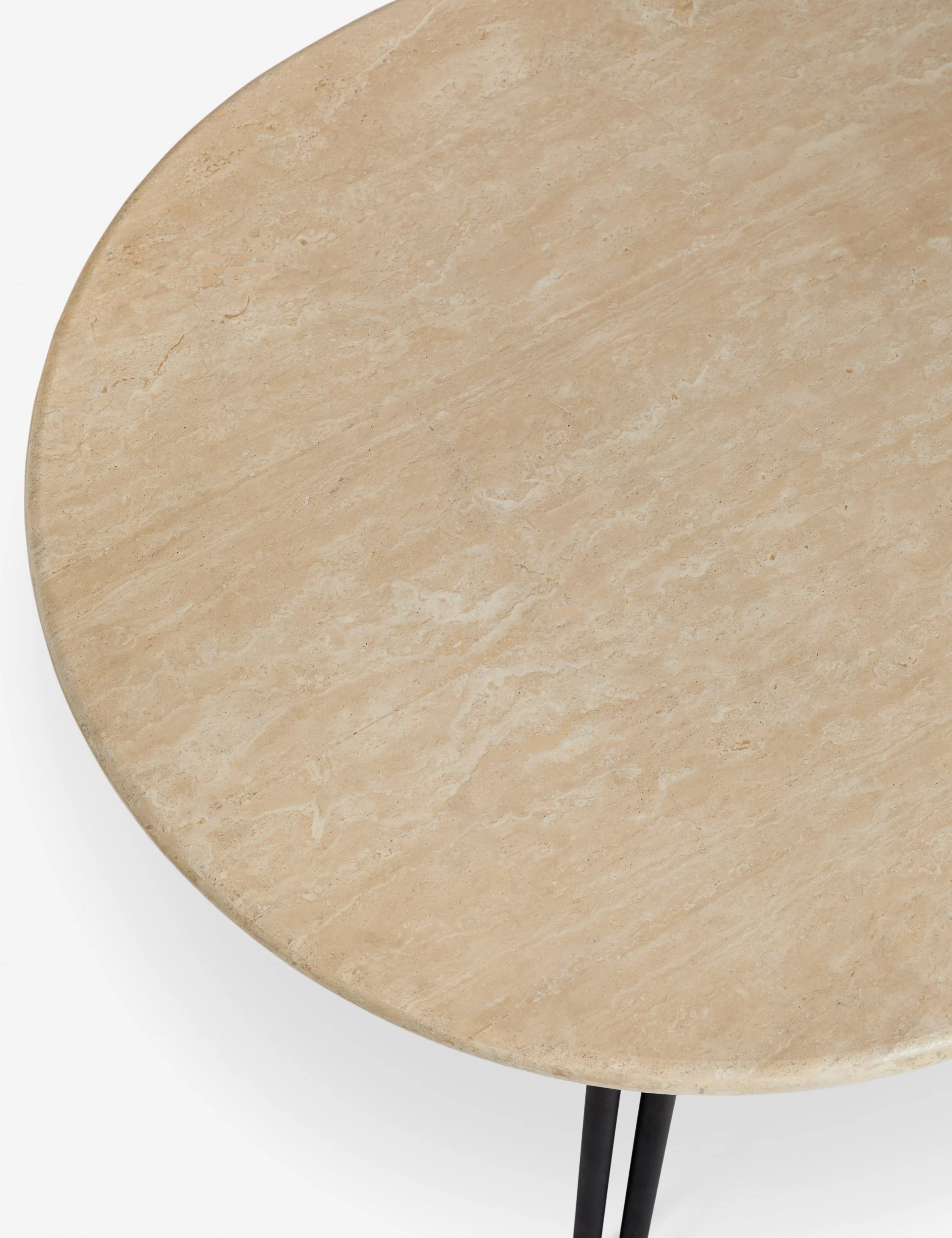 Open Box: Lanata Outdoor Dining Table, Travertine - Image 5
