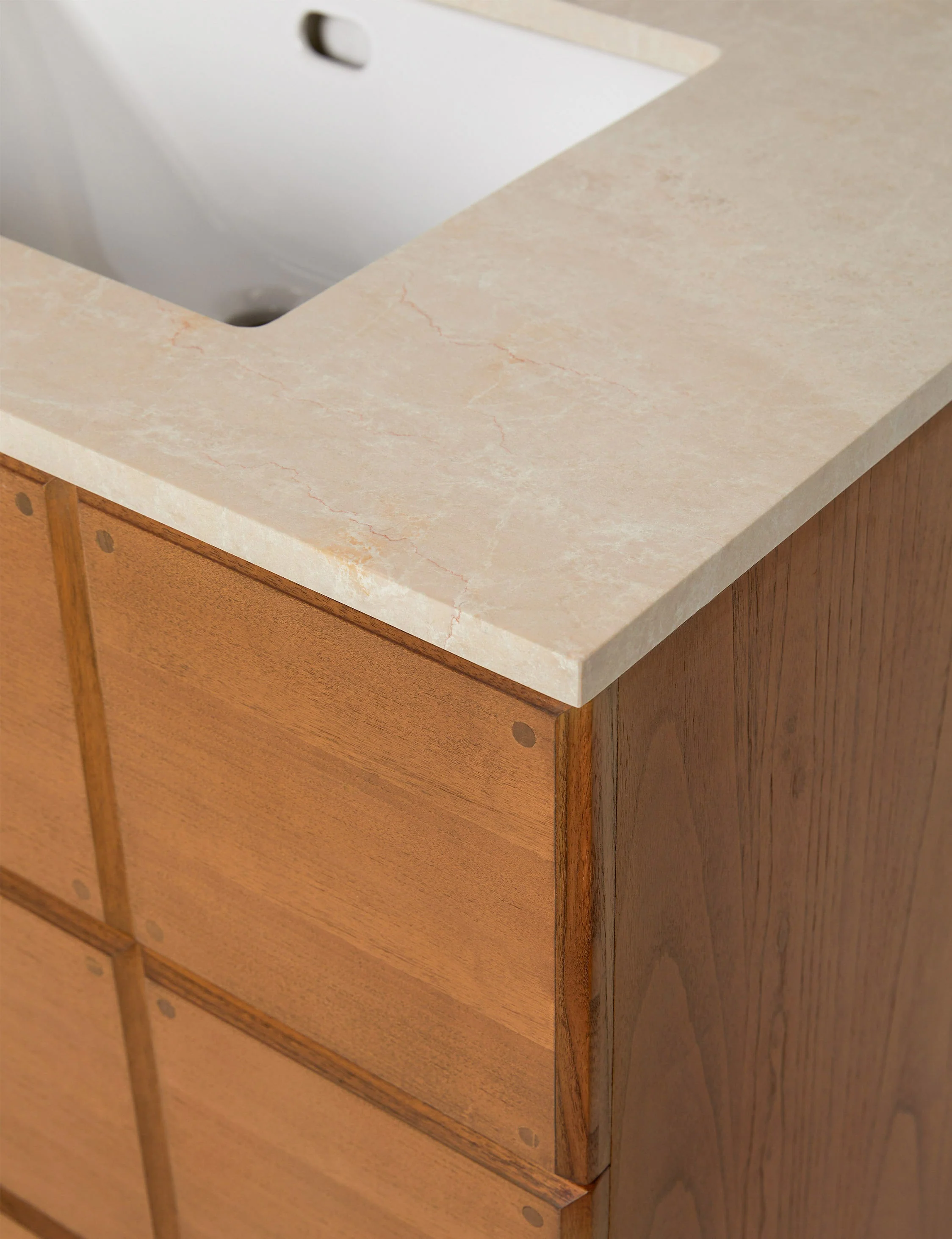 Open Box: Lee Bath Vanity, Russet 72" Double by Sarah Sherman Samuel - Image 10