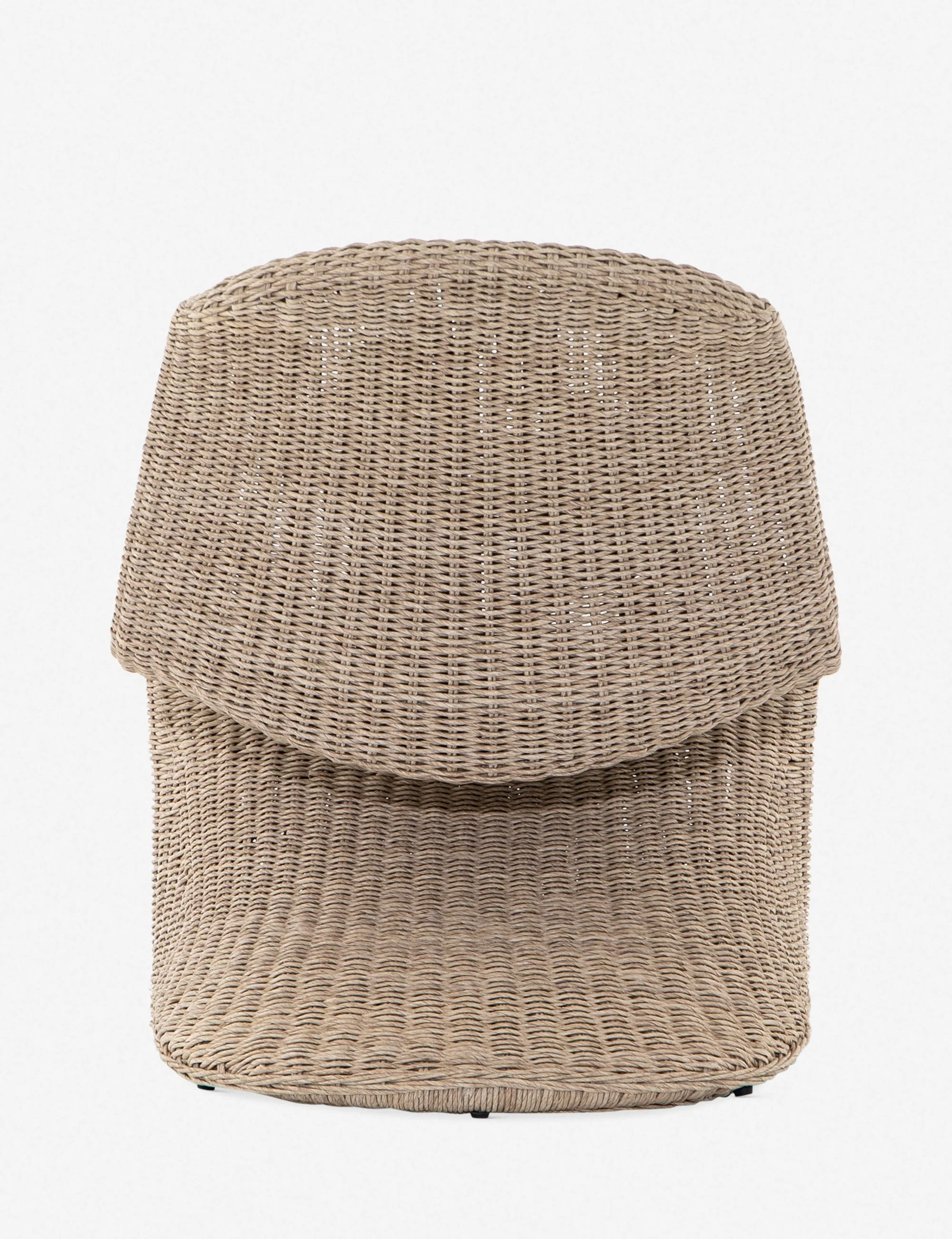 Open Box: Manila Indoor / Outdoor Accent Chair, Natural - Image 4