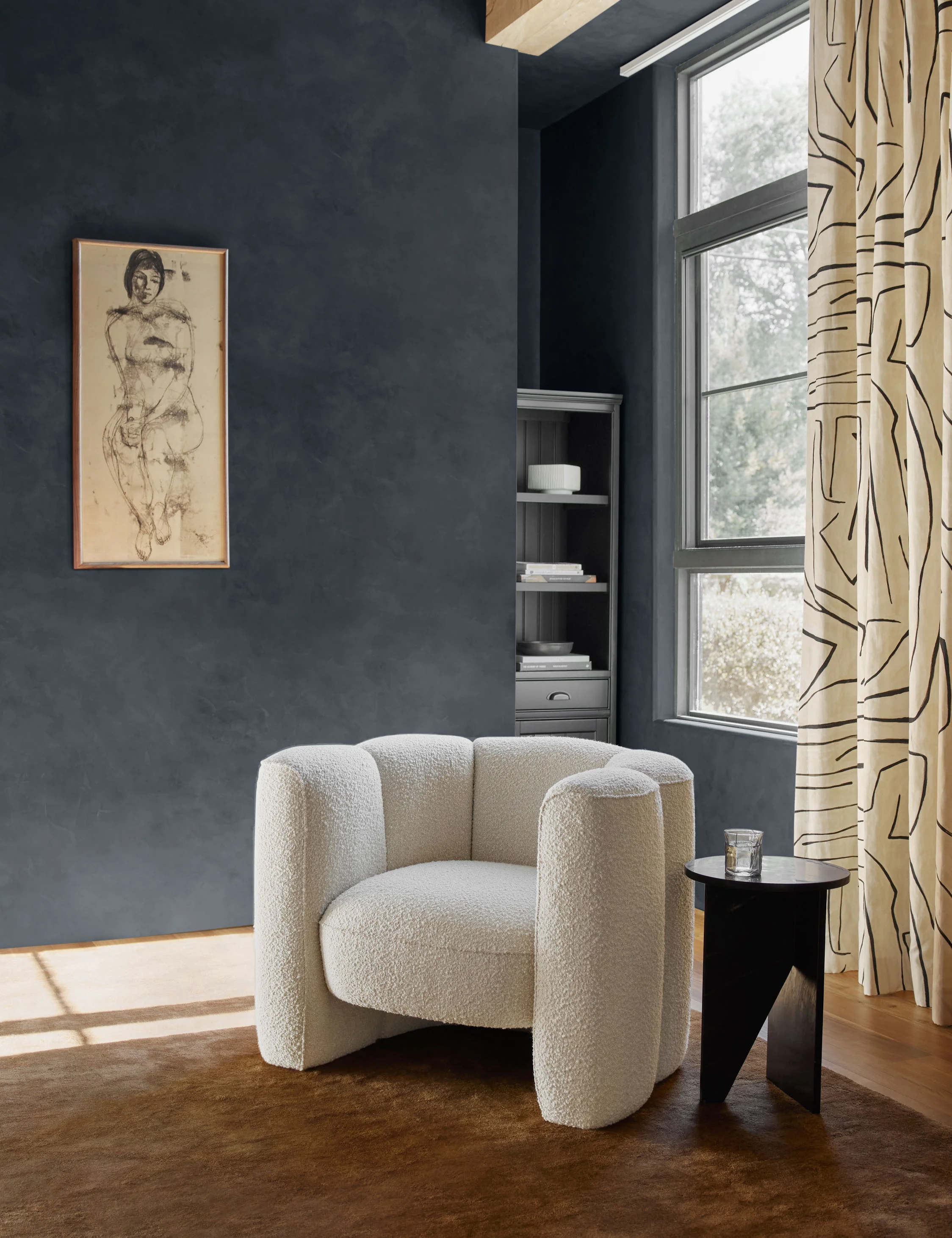 Open Box: Mila Accent Chair, Ivory Boucle by Eny Lee Parker - Image 2