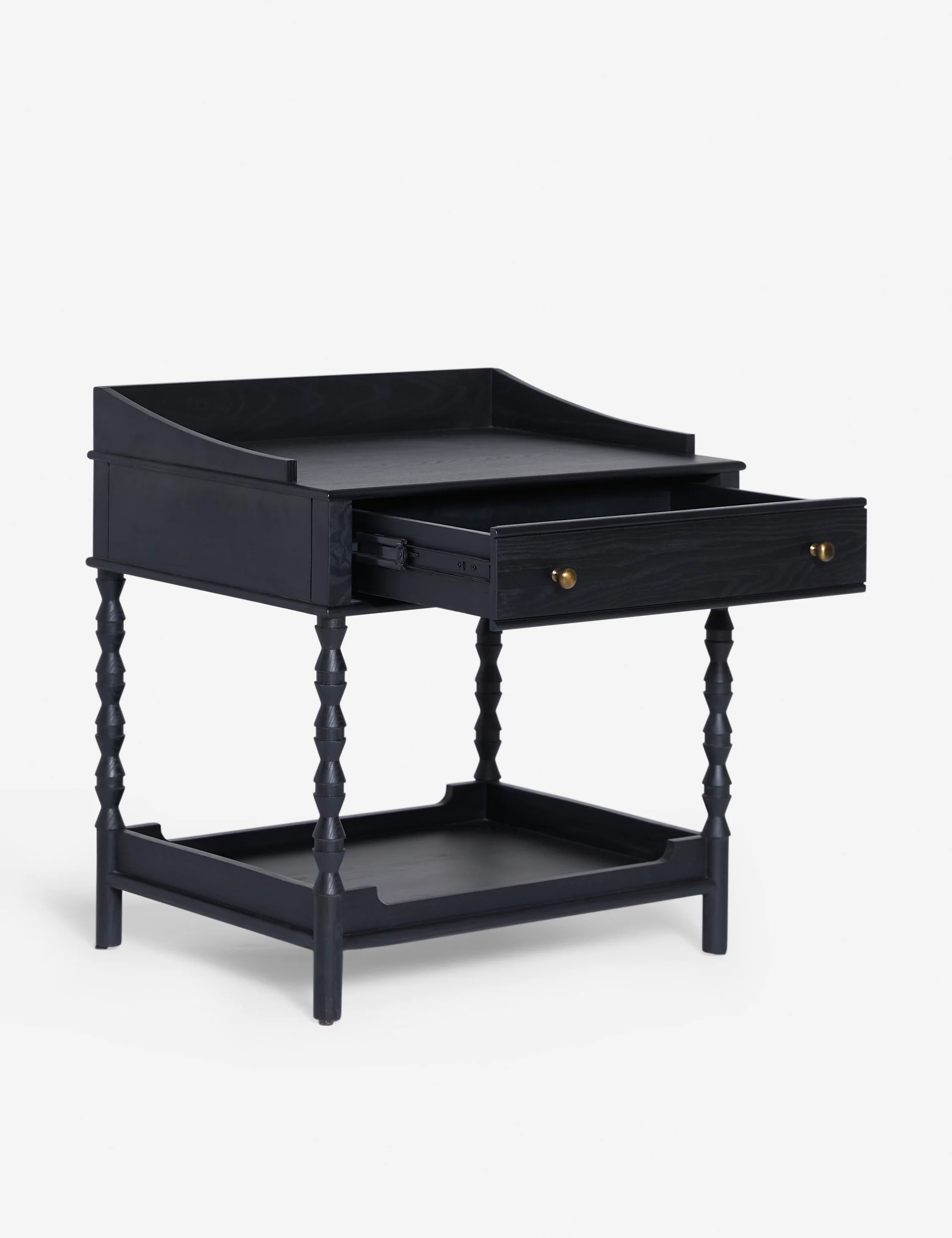 Open Box: Topia Nightstand, Black by Ginny Macdonald - Image 4