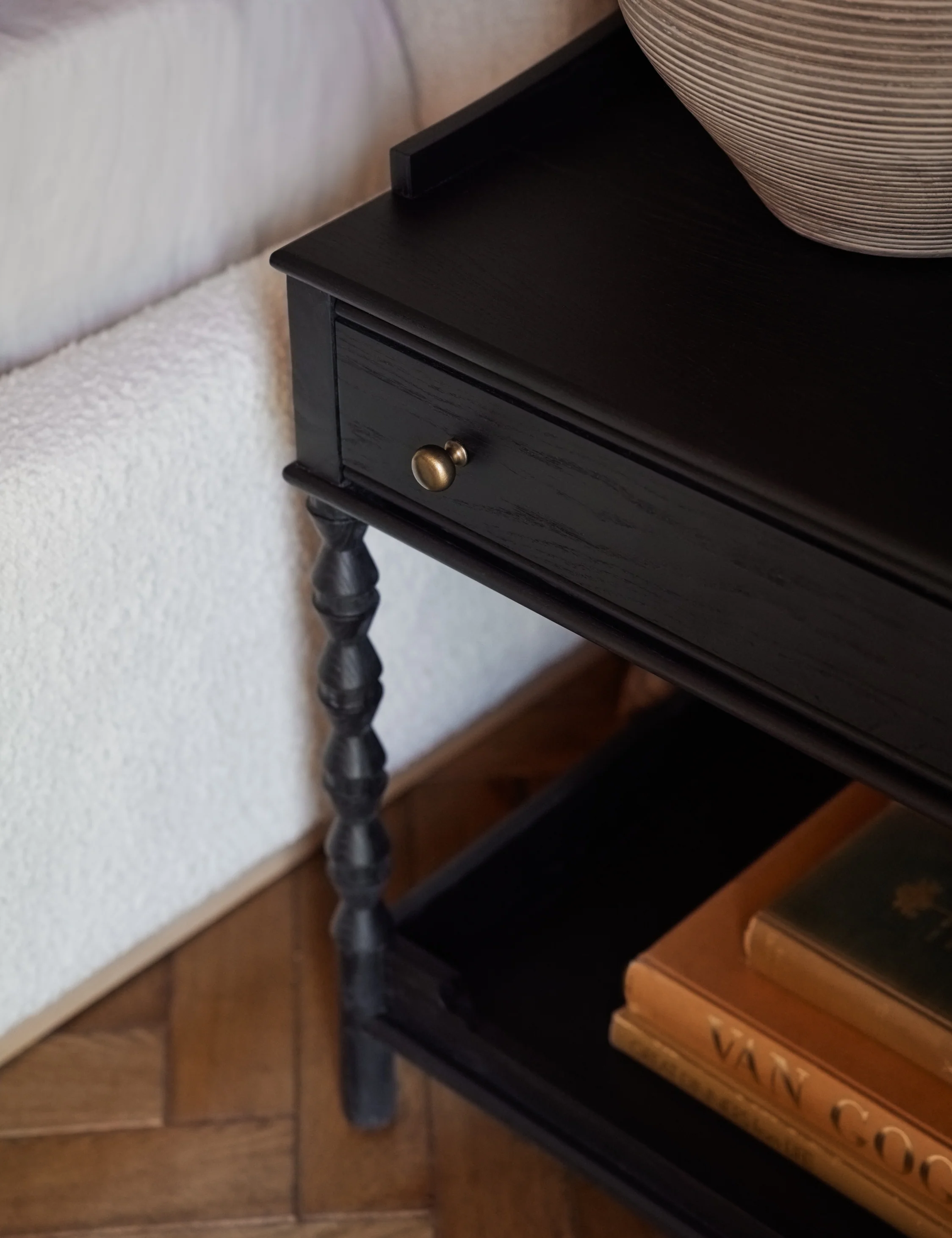 Open Box: Topia Nightstand, Black by Ginny Macdonald - Image 7