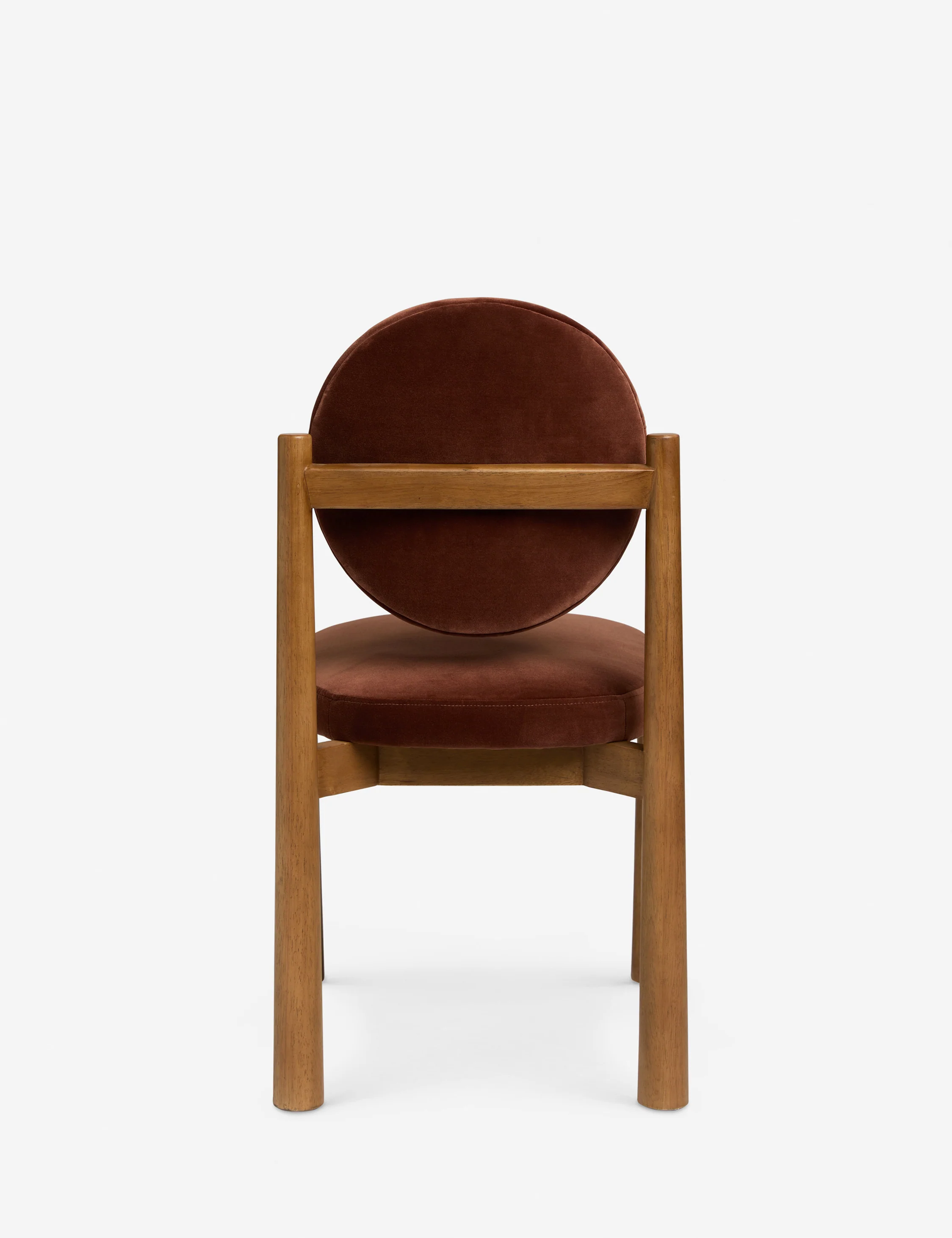 Open Box: Truett Dining Chair, Brandy Velvet - Image 6