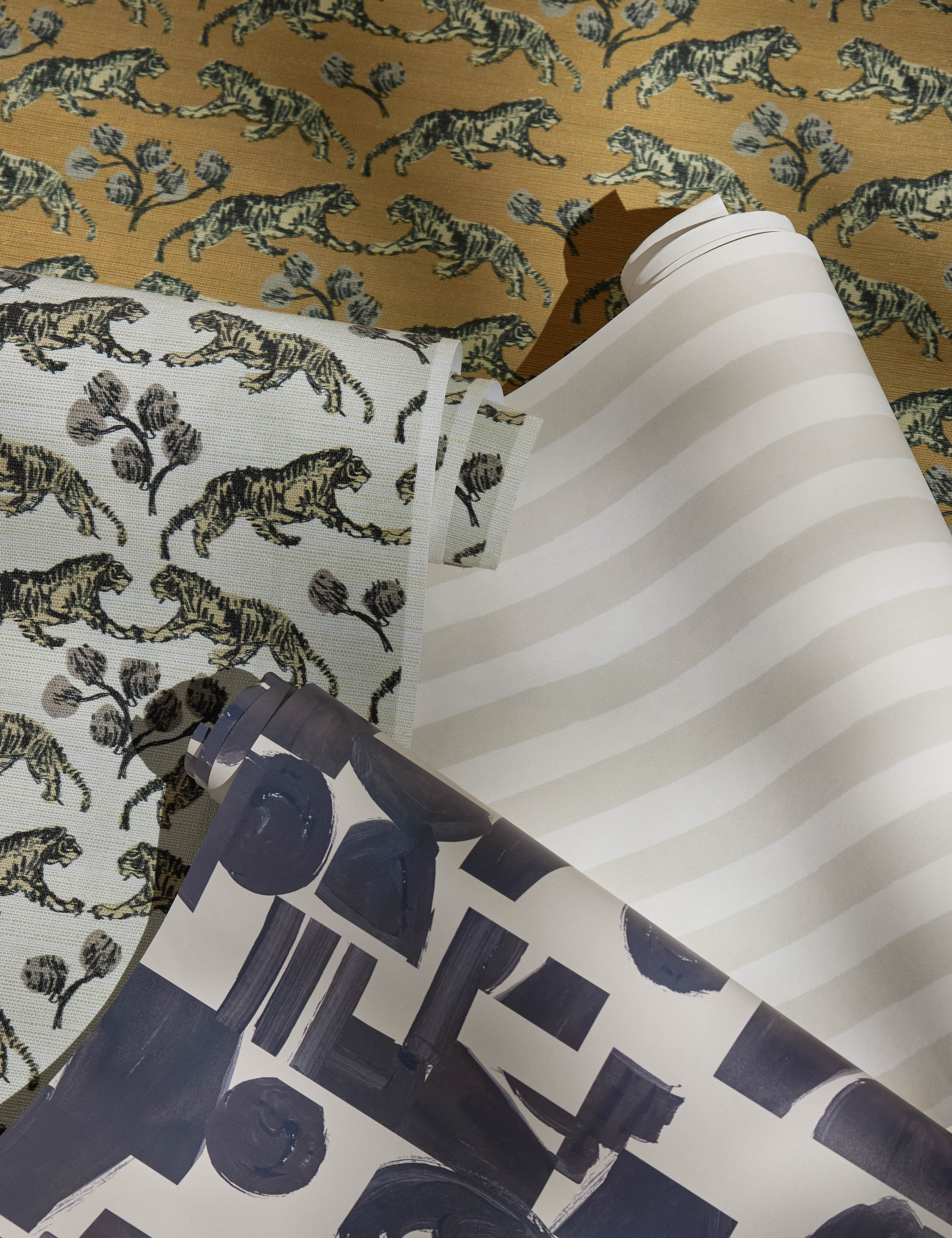 Organic Shapes Wallpaper by Sarah Sherman Samuel - Image 4