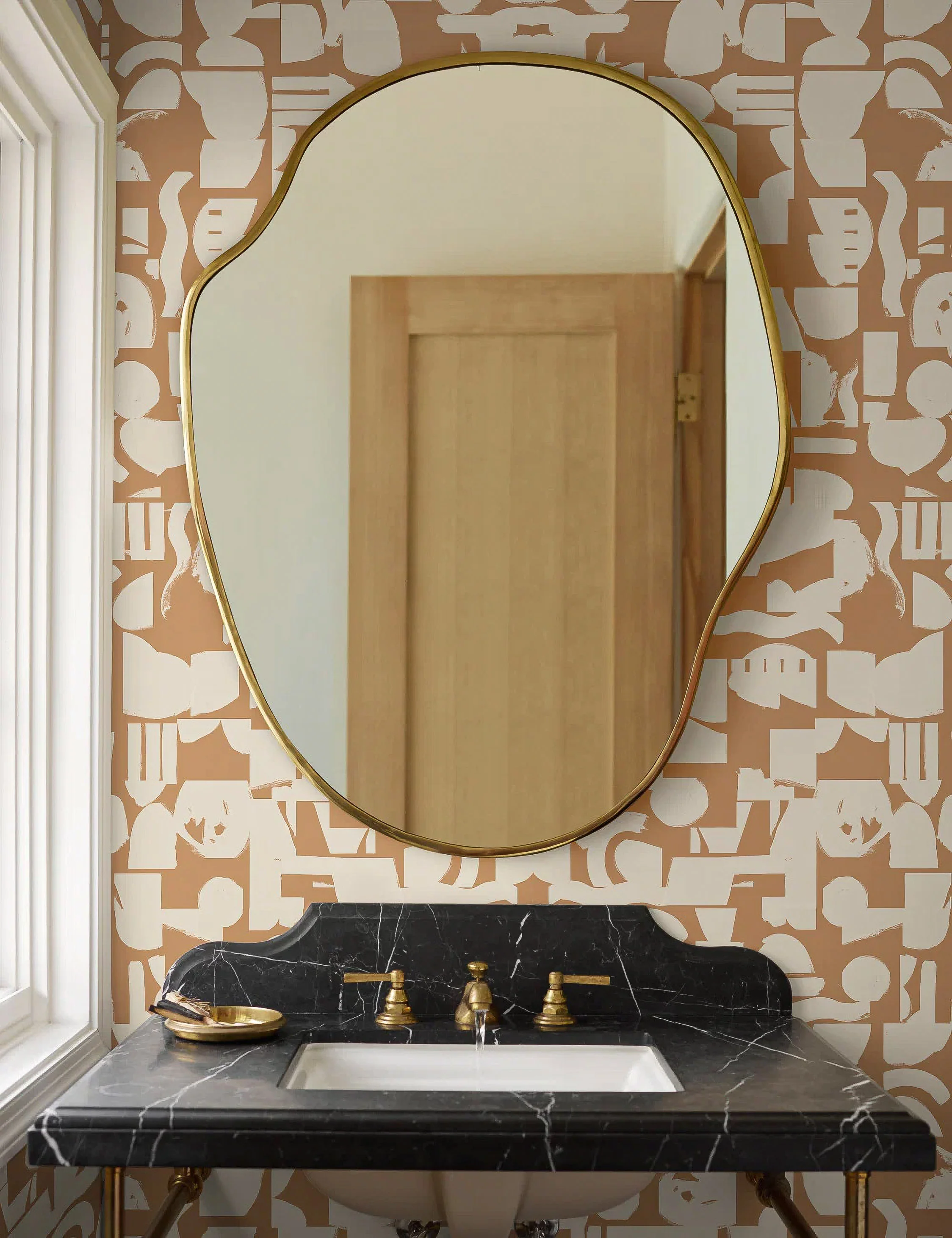 Organic Shapes Wallpaper by Sarah Sherman Samuel - Image 7