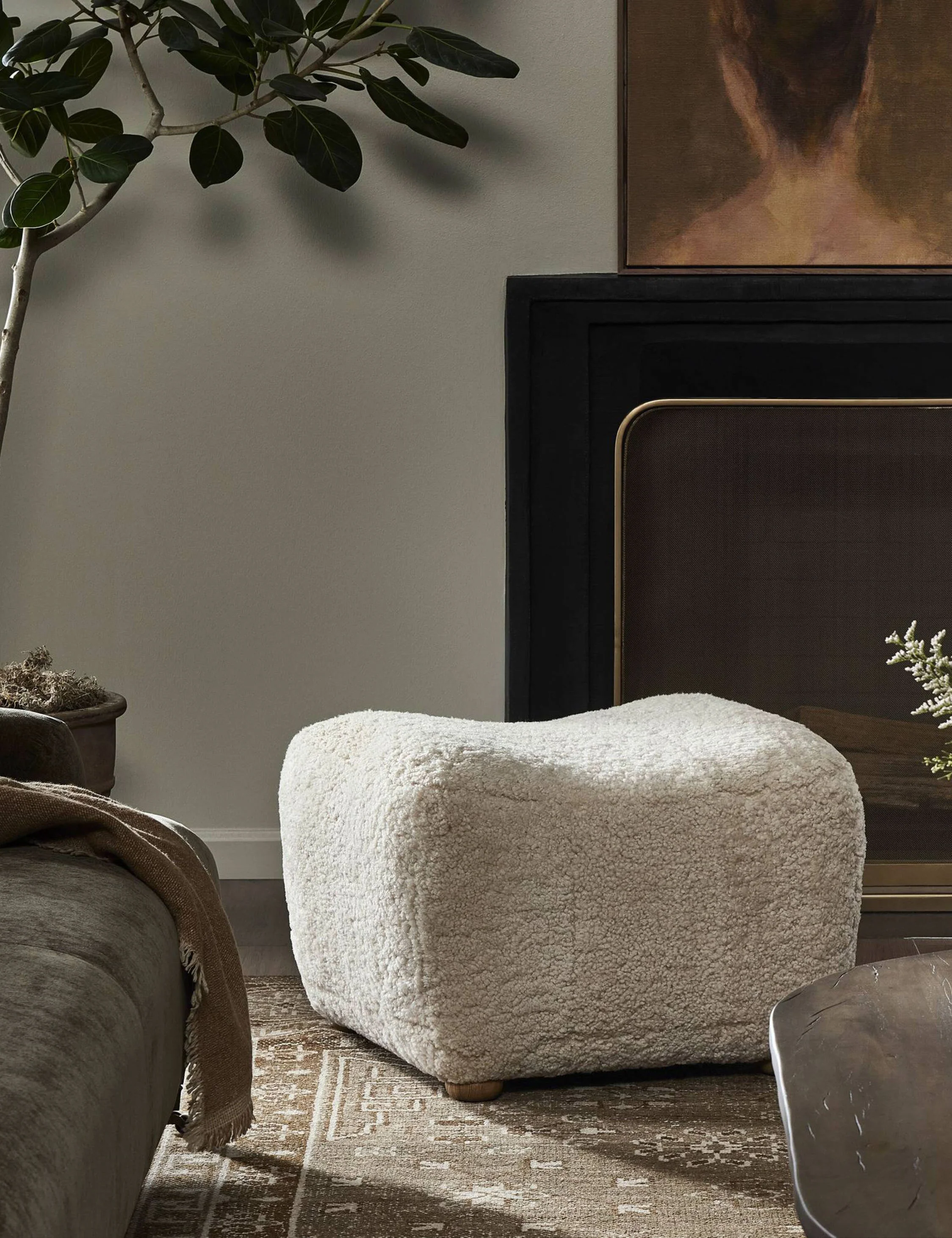 Oslo Ottoman by Amber Lewis x Four Hands - Image 2