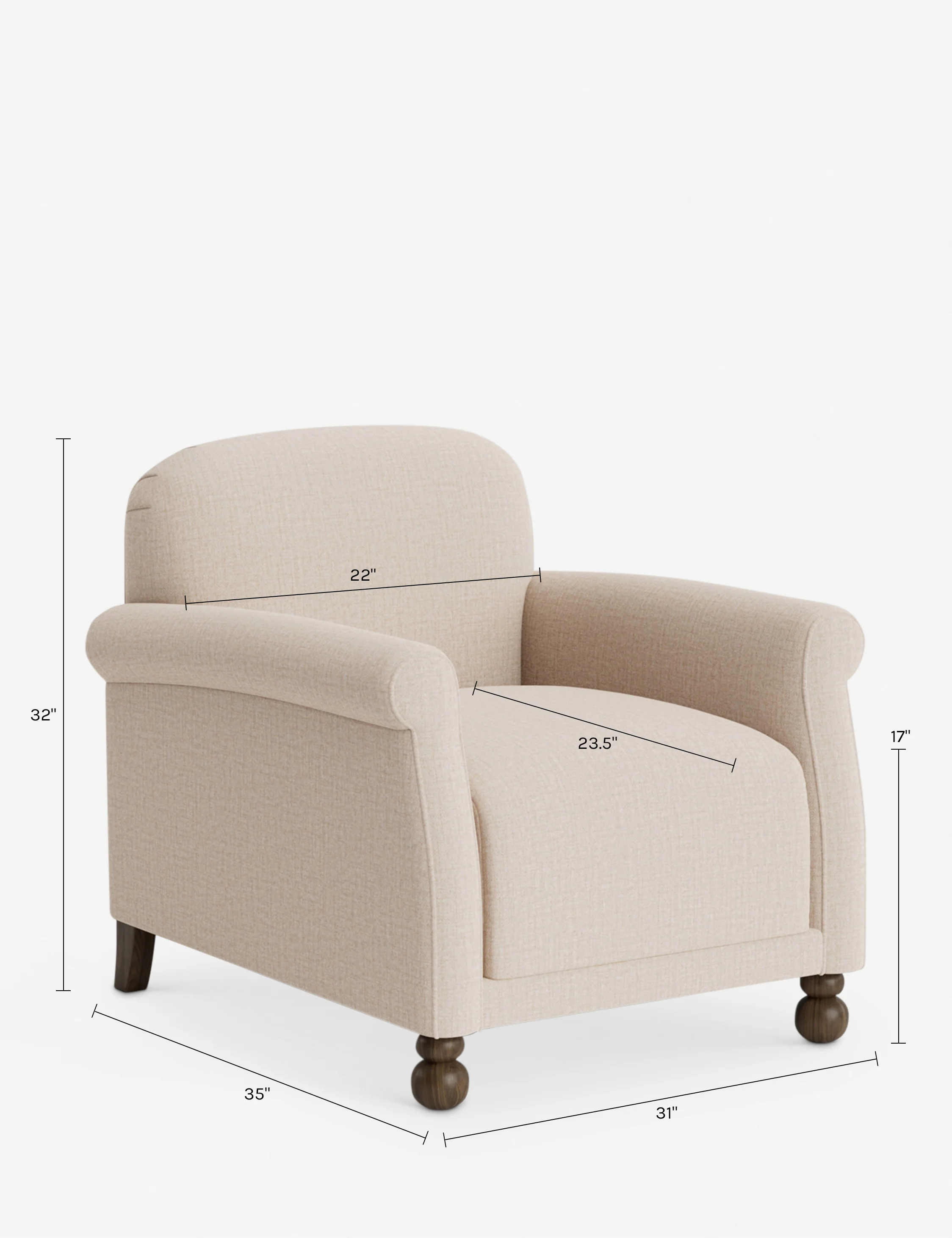 Paley Accent Chair by Heidi Caillier - Image 207