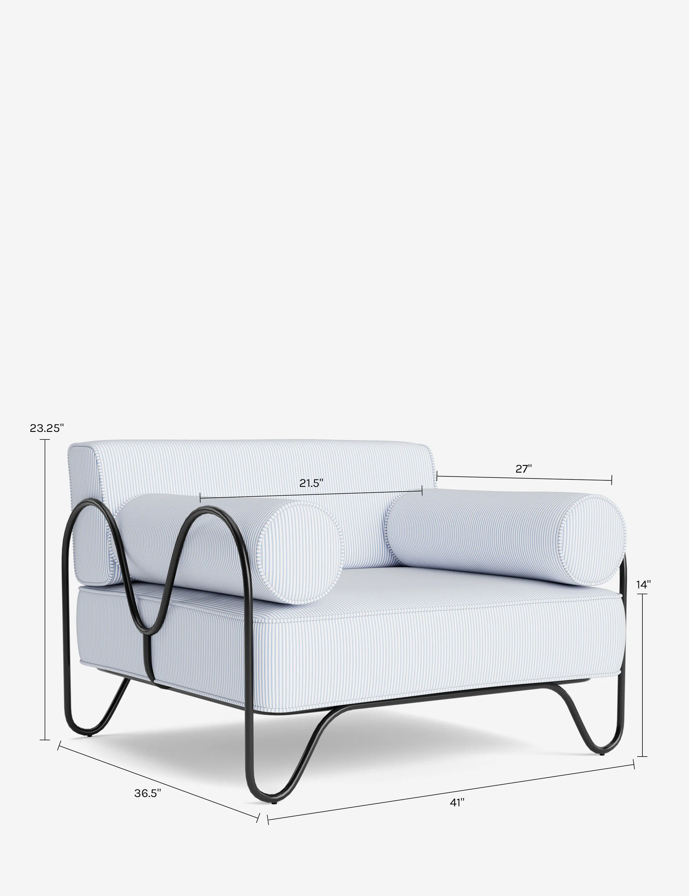 Peggy Outdoor Accent Chair by Sarah Sherman Samuel - Image 83