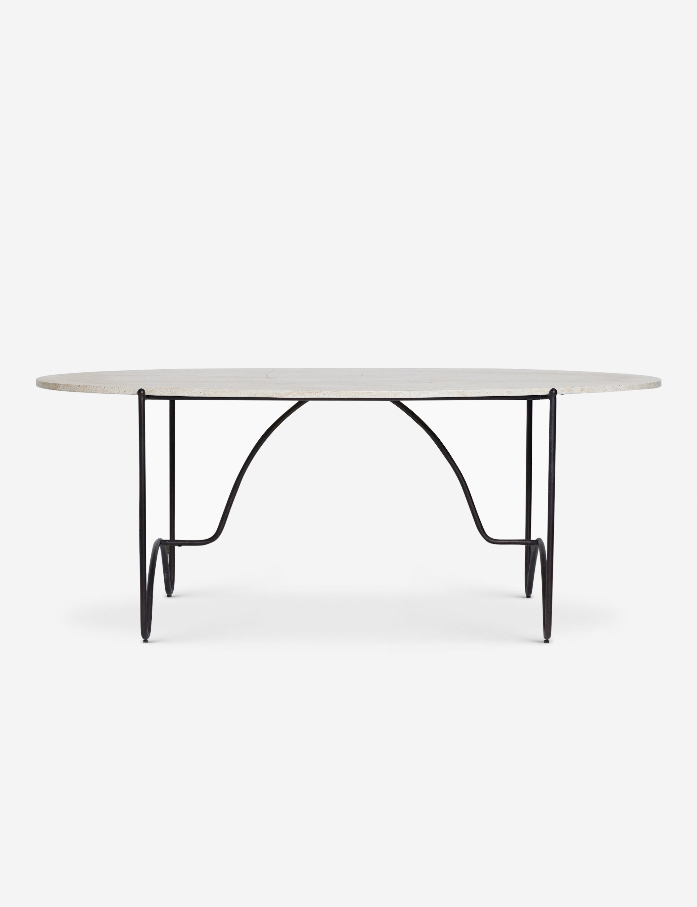 Peggy Outdoor Oval Dining Table by Sarah Sherman Samuel - Image 3